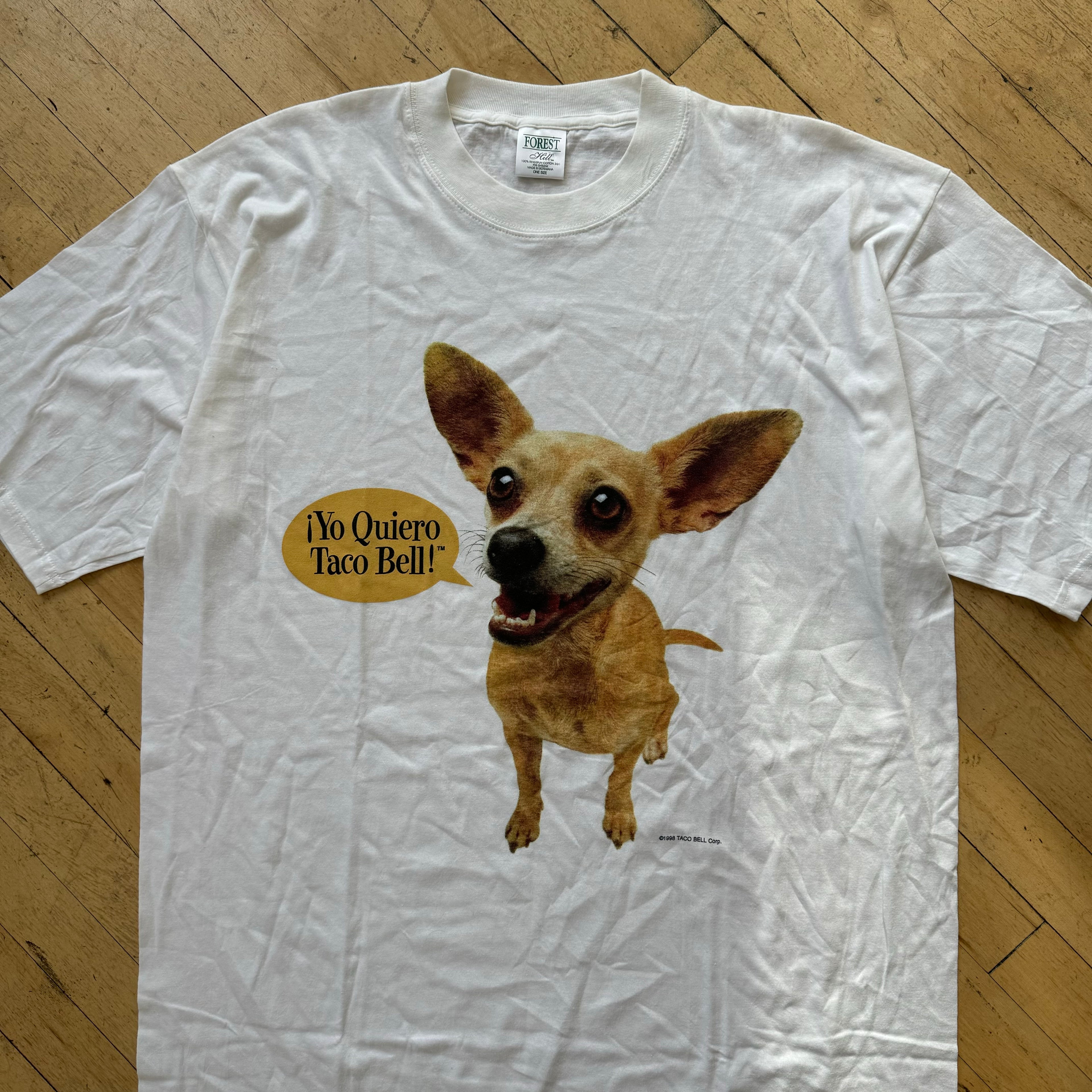 Vintage Yo Quiere Taco Bell T-shirt Sz XXL