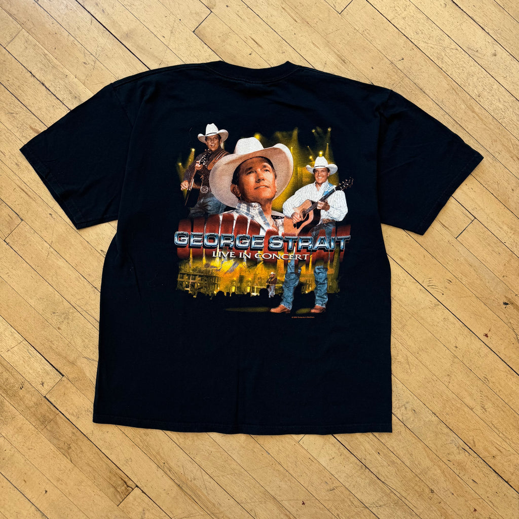Vintage George Straight Concert T-shirt Sz XL