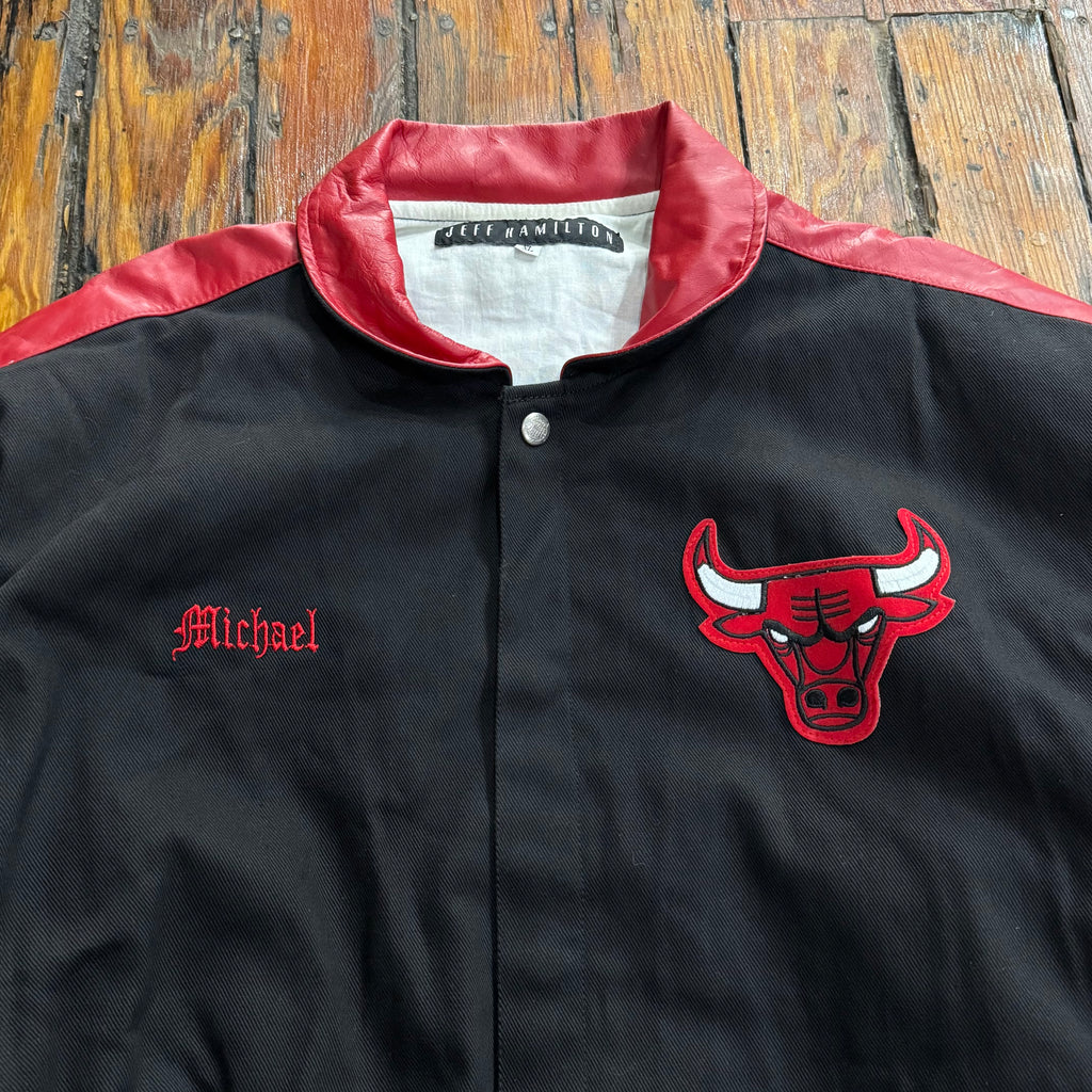 Vintage Chicago Bulls Jeff Hamilton Jacket Sz XL
