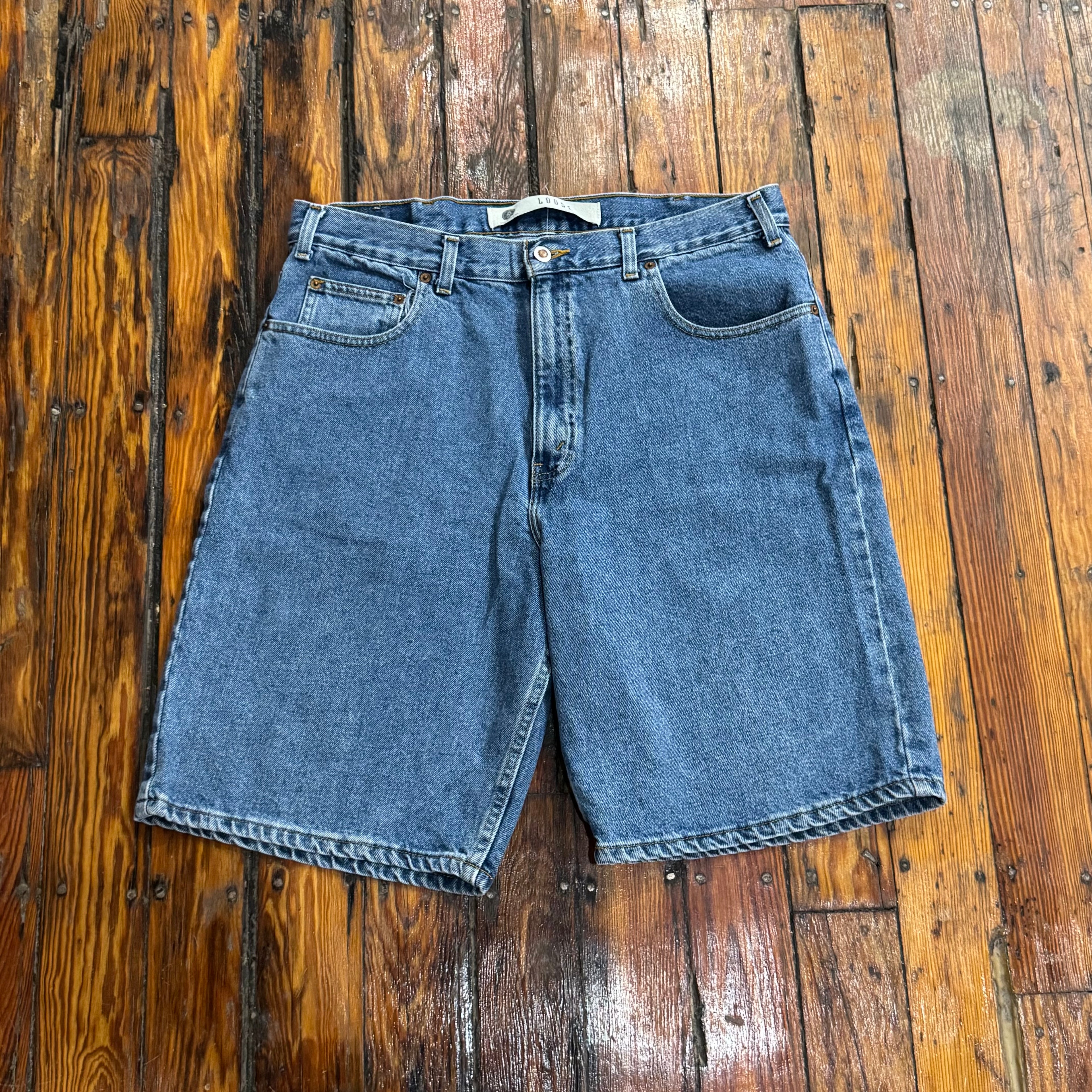 Vintage Arizona Loose Denim Jean shorts Sz 36