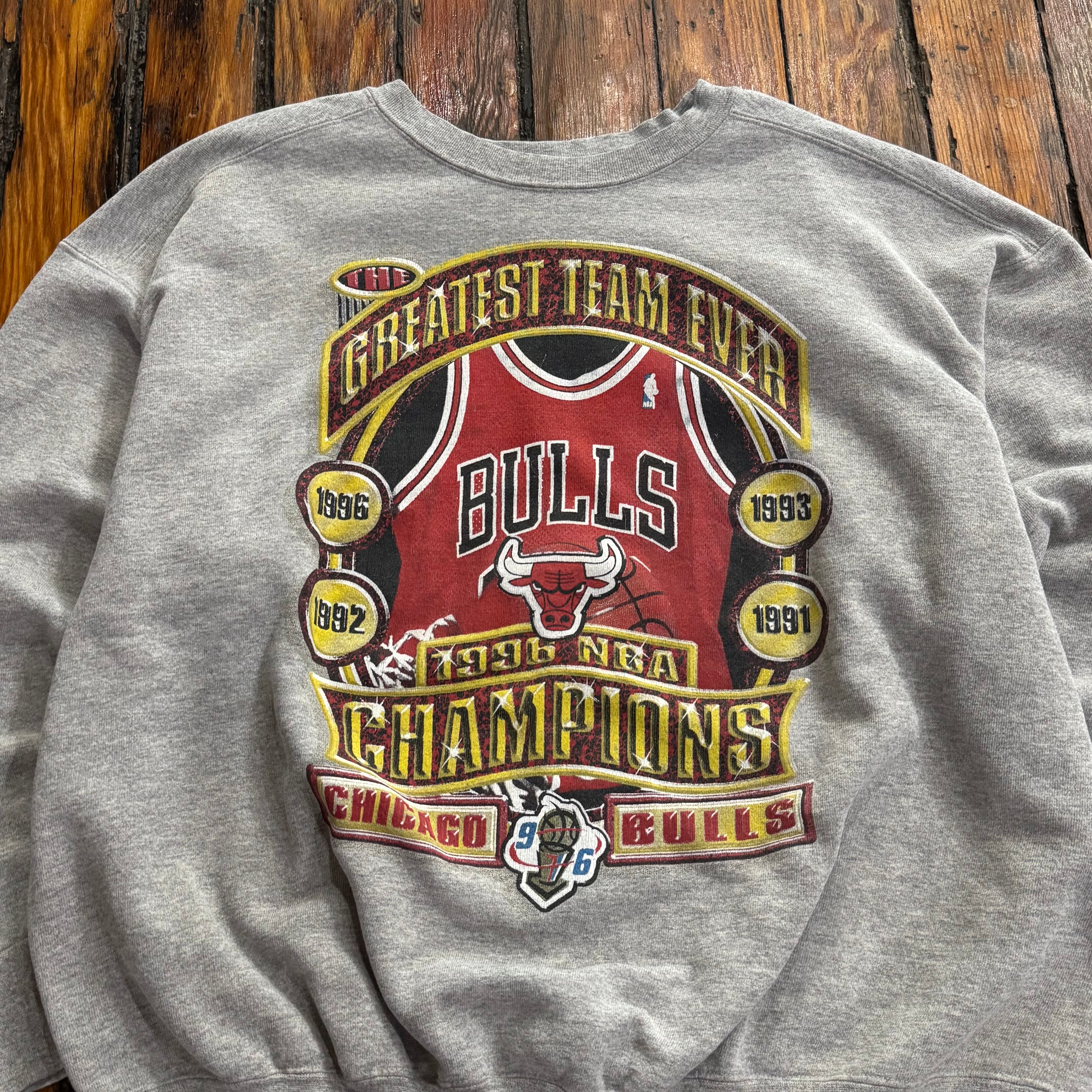 Vintage Starter Chicago Bulls Champion’s Crewneck Sz XL