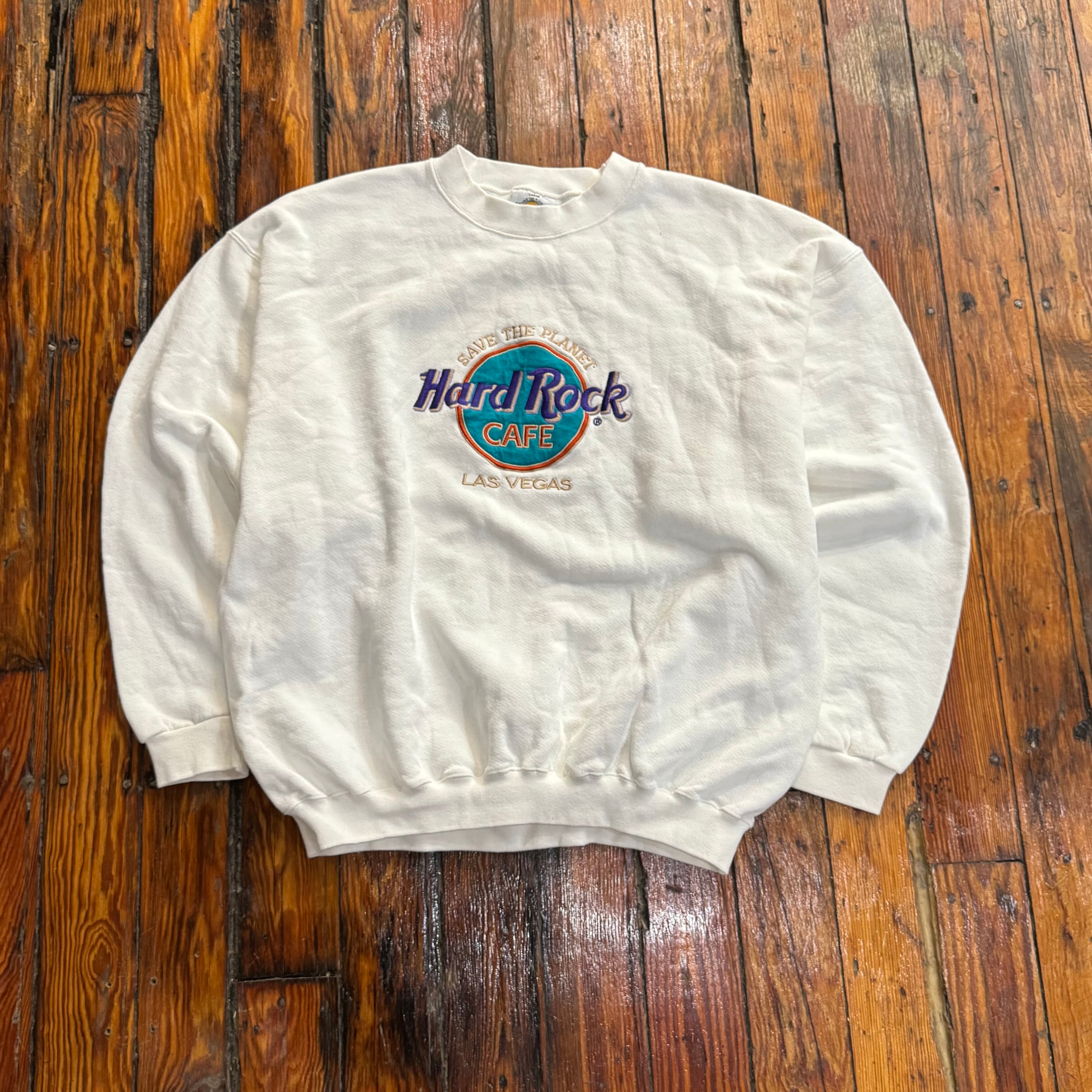 Vintage Hard Rock Cafe Las Vegas CrewNeck Sz L