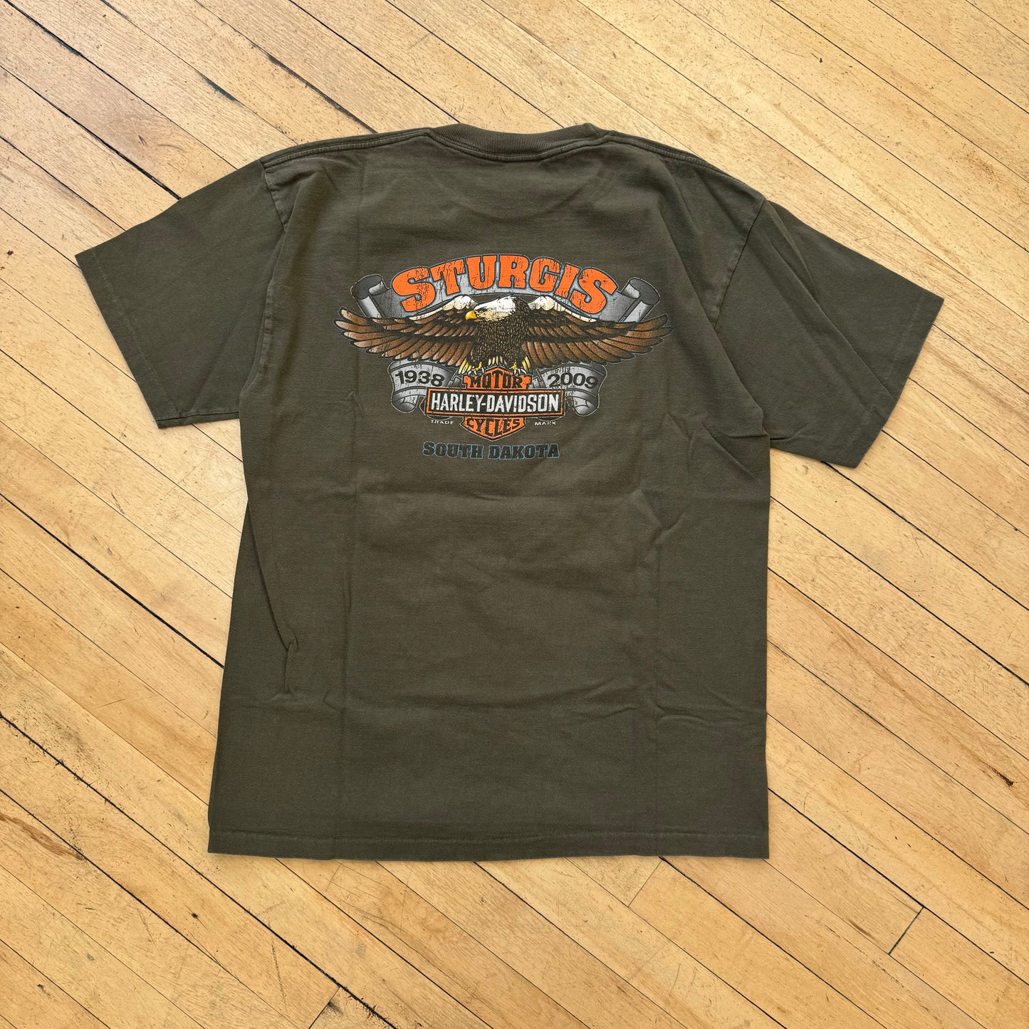 Harley Davidson Sturgis Rally T-shirt Sz L