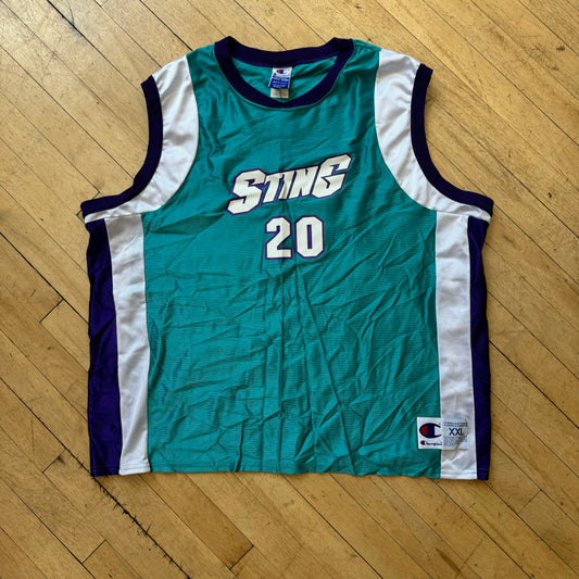 Vintage Sting WNBA Champion Jersey Sz XXL
