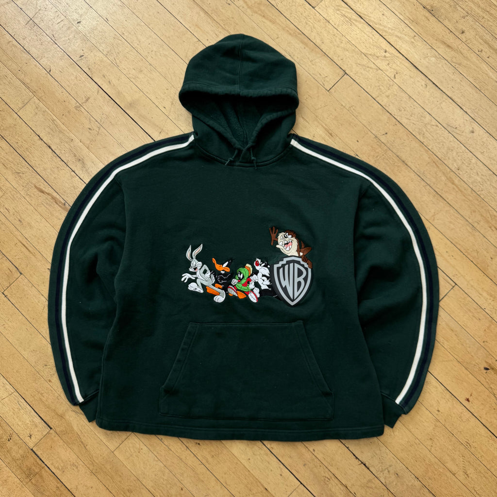 Vintage Warner Bros Looney Tunes Hoodie Sz M