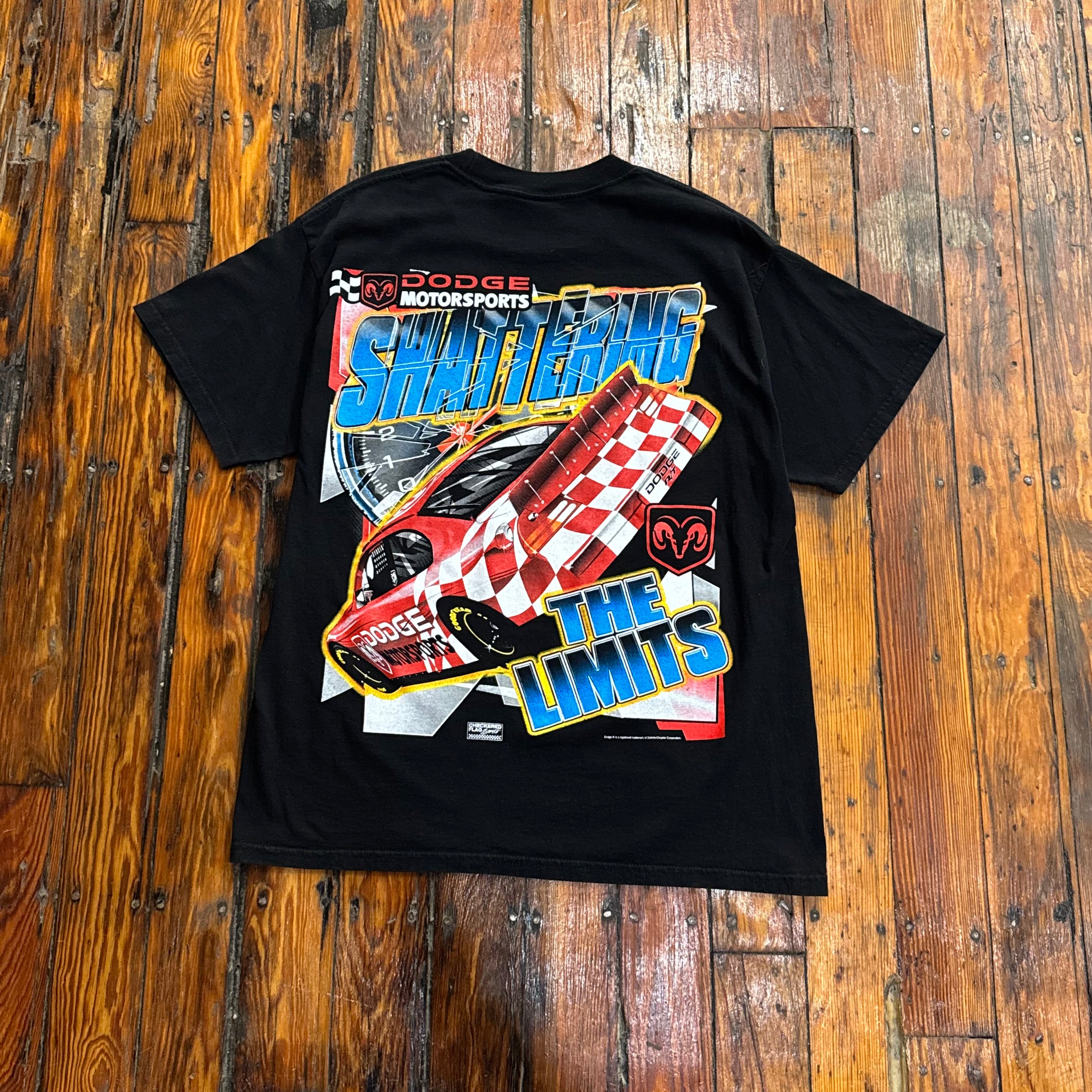 Vintage Breaking Thru Dodge Nascar T-shirt Sz L