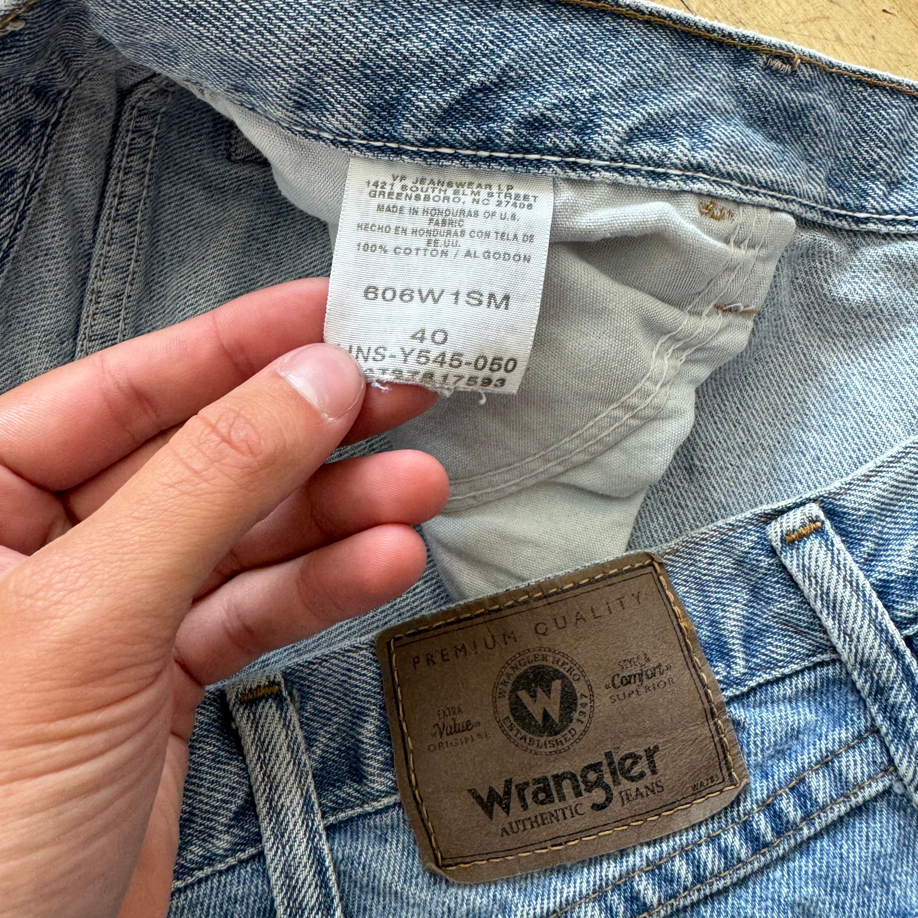 Vintage Wrangler Denim Jean Shorts Sz 40