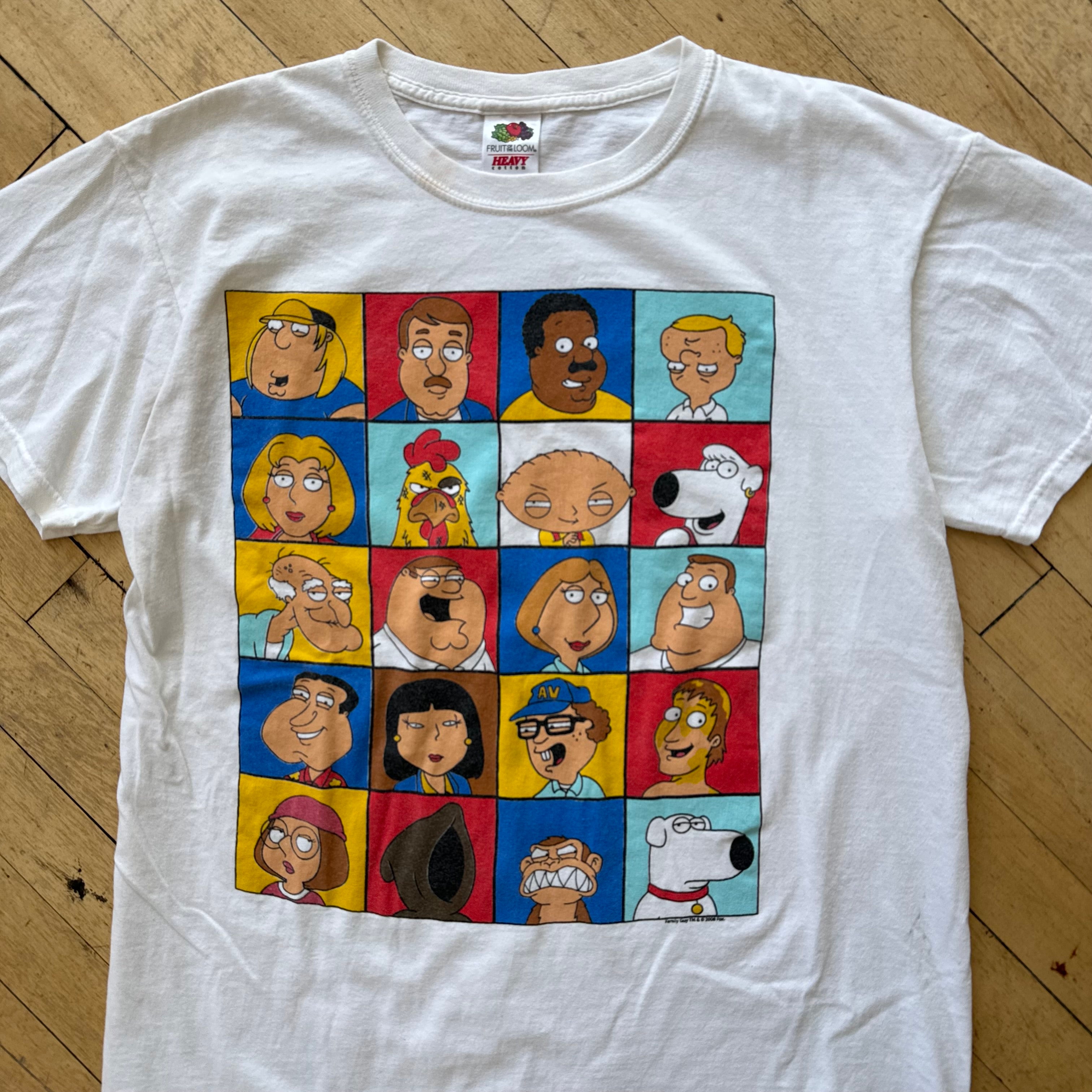Vintage Family Guy Character T-shirt Sz M