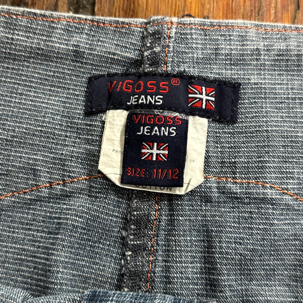 Vintage Vigoss Jeans Denim Skirt Sz 11/12