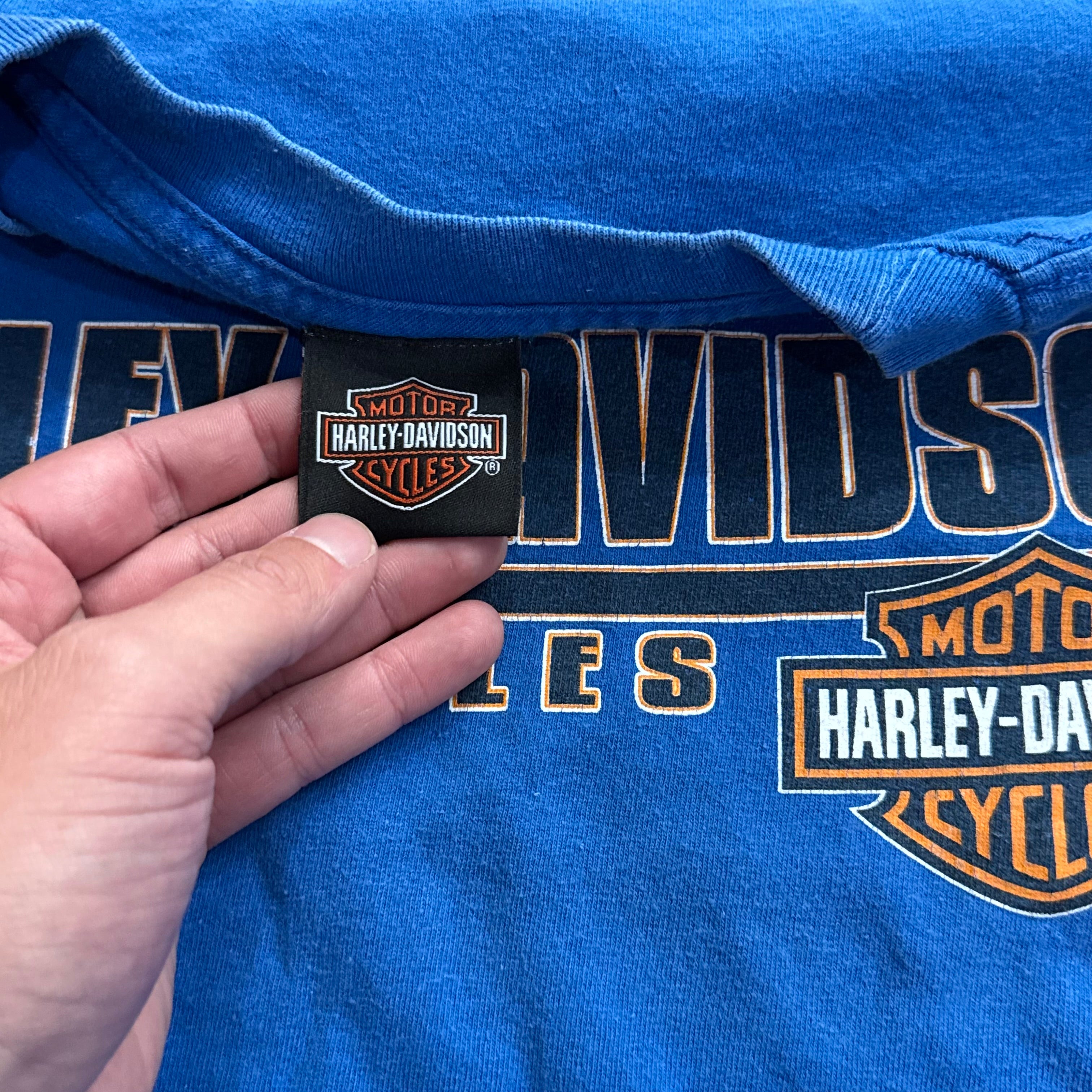 Y2K Harley Davidson Orlando T-shirt Sz L