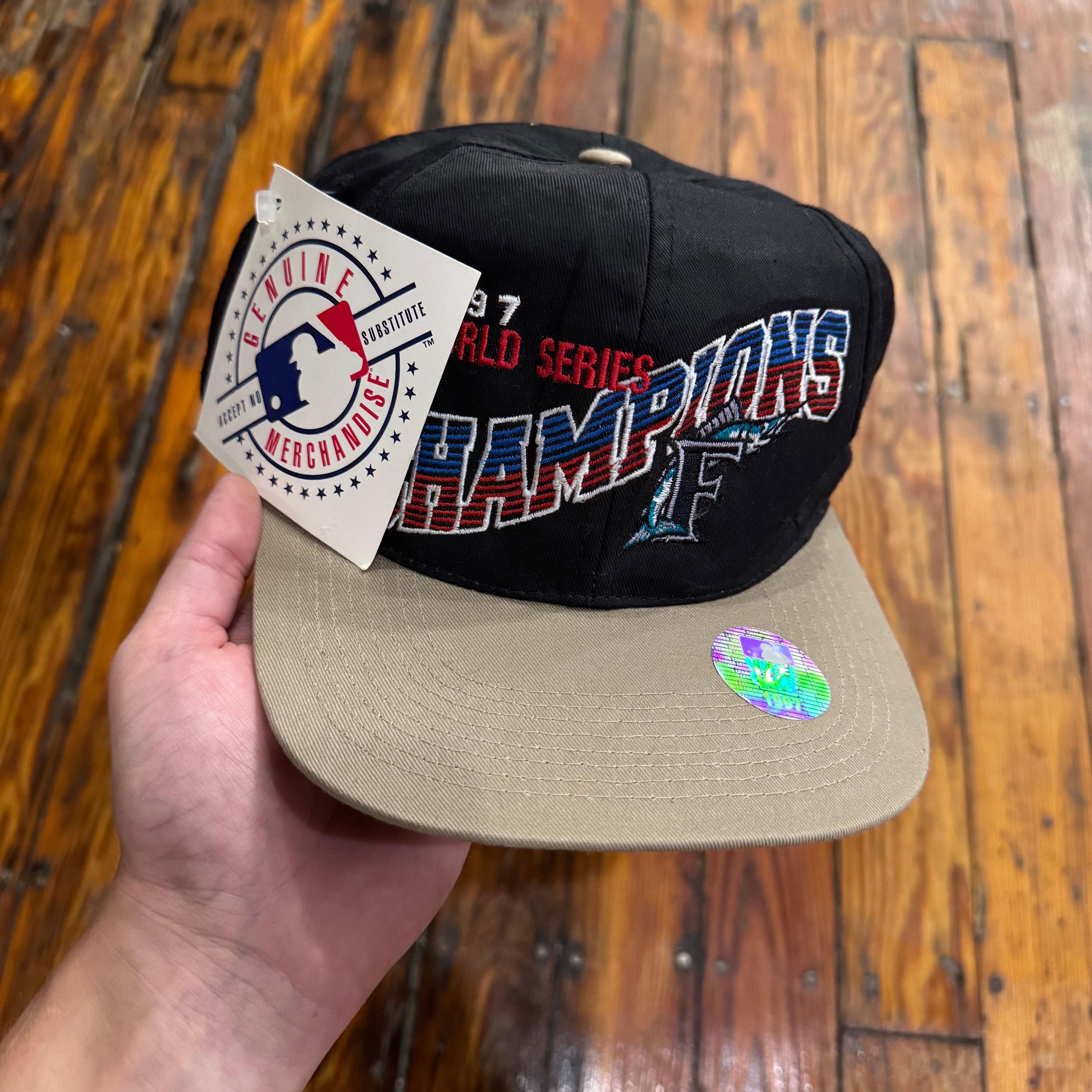 Vintage Florida Marlins World Series Champions Hat