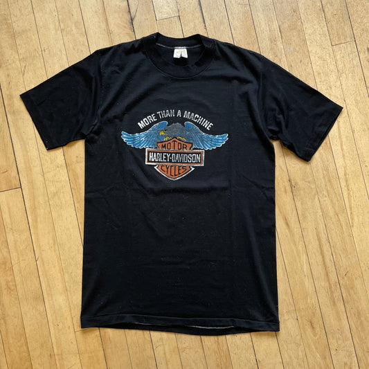 80s More than a Machine Harley Davidson T-shirt Sz L