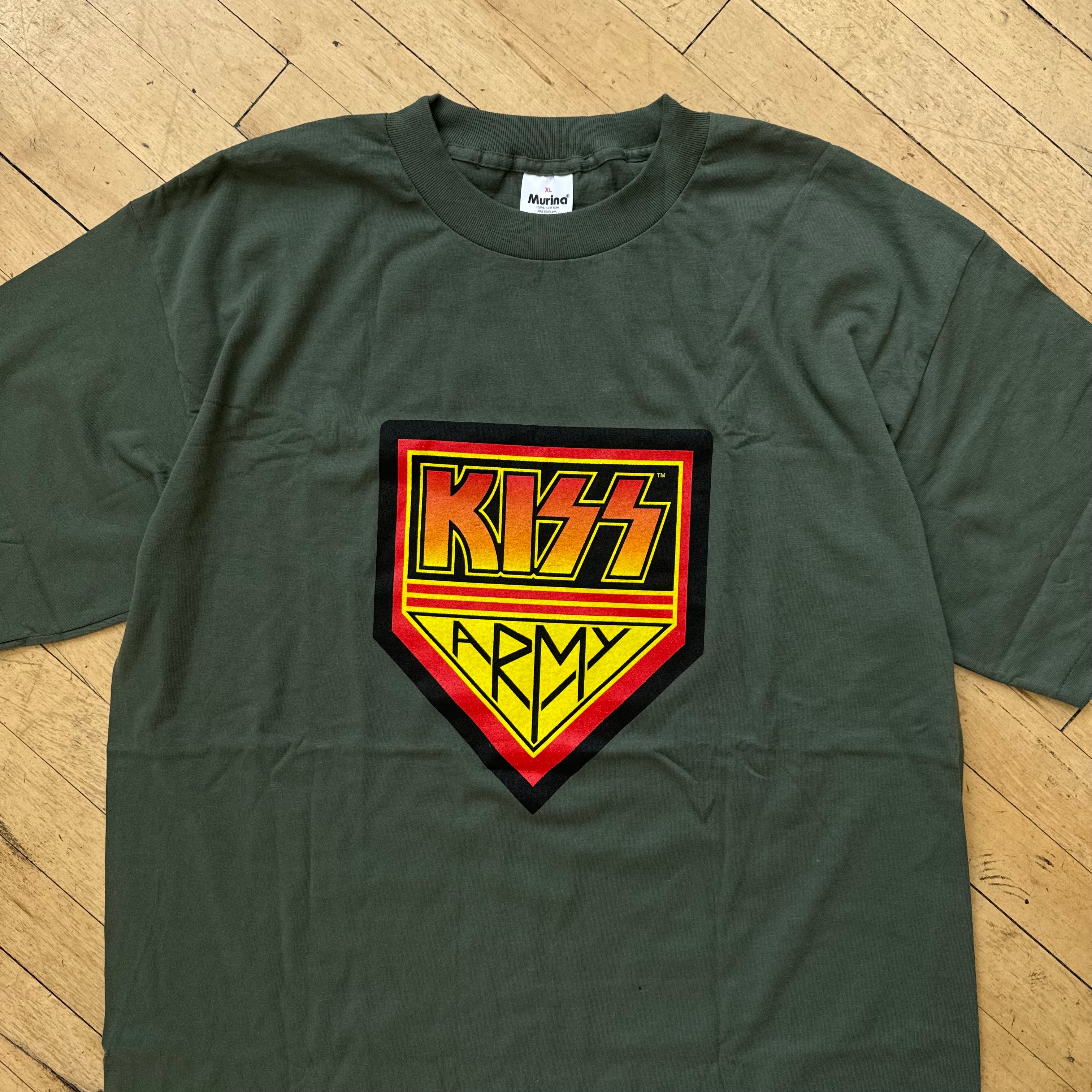 Vintage Kiss Army Band T-shirt Sz XL