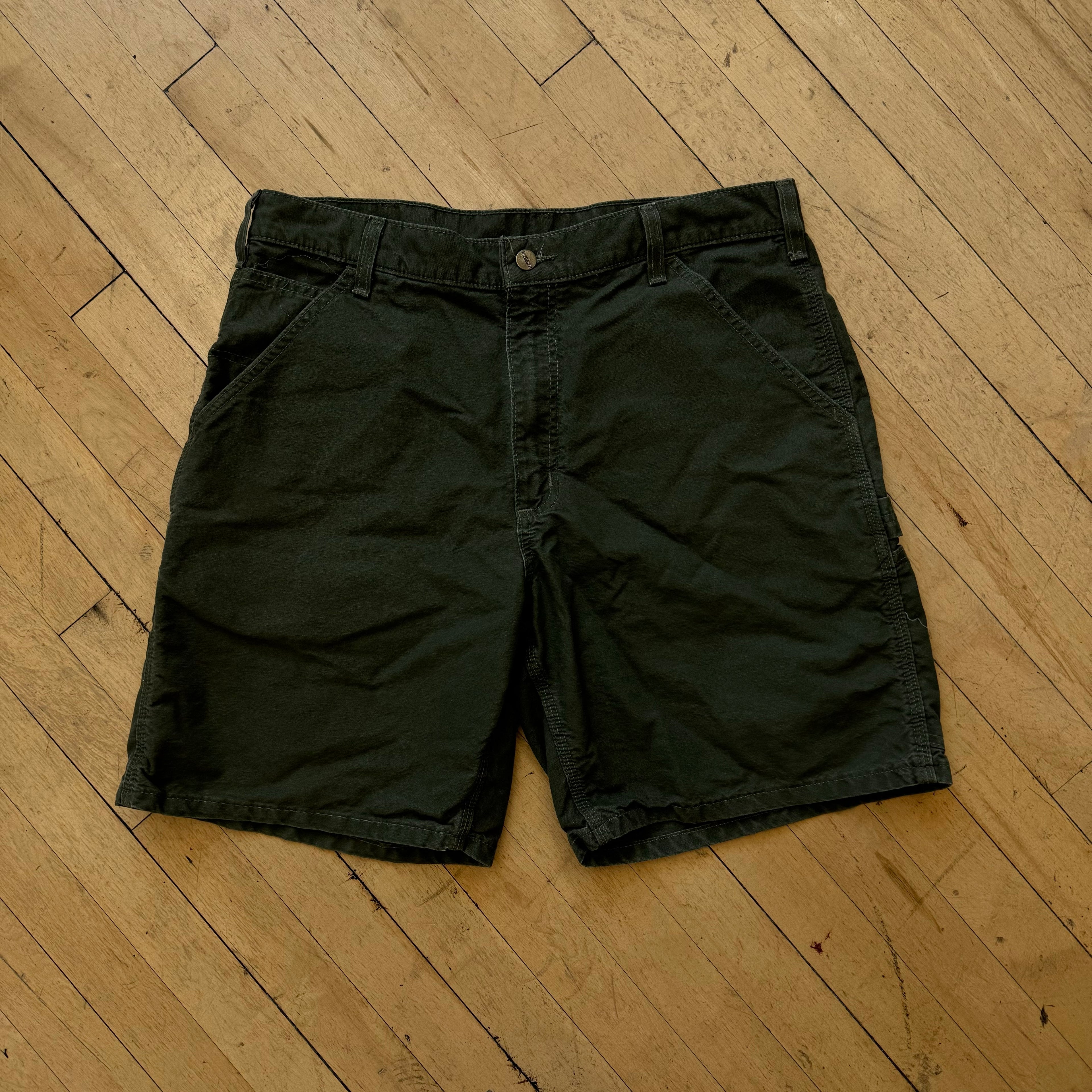 Vintage Carhartt Khaki Shorts Sz 34