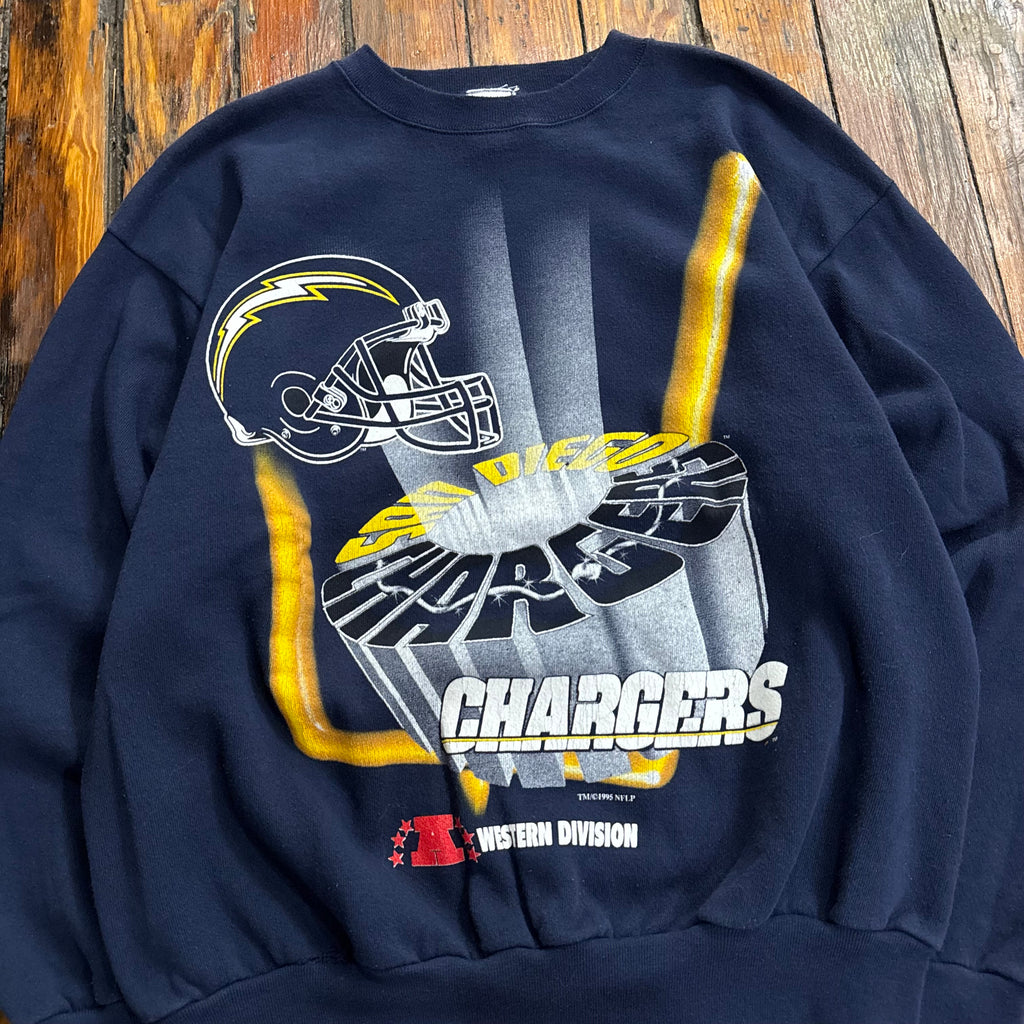 Vintage San Diego Chargers CrewNeck Sz M