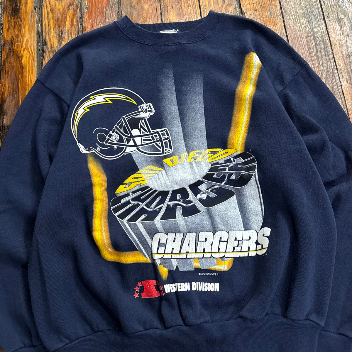 Vintage San Diego Chargers CrewNeck Sz M