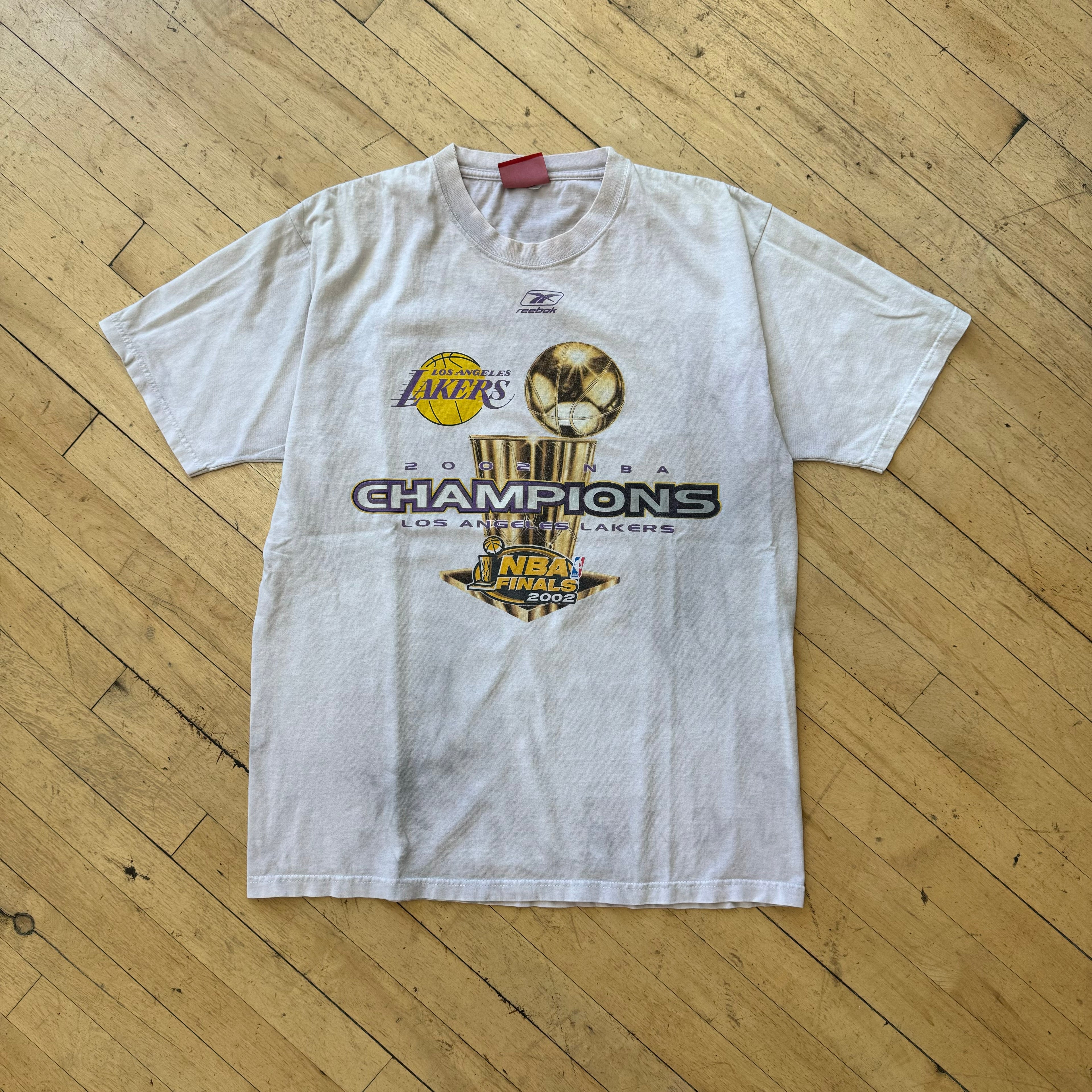 Vintage Las Angels Lakers Champions T-shirt Sz L
