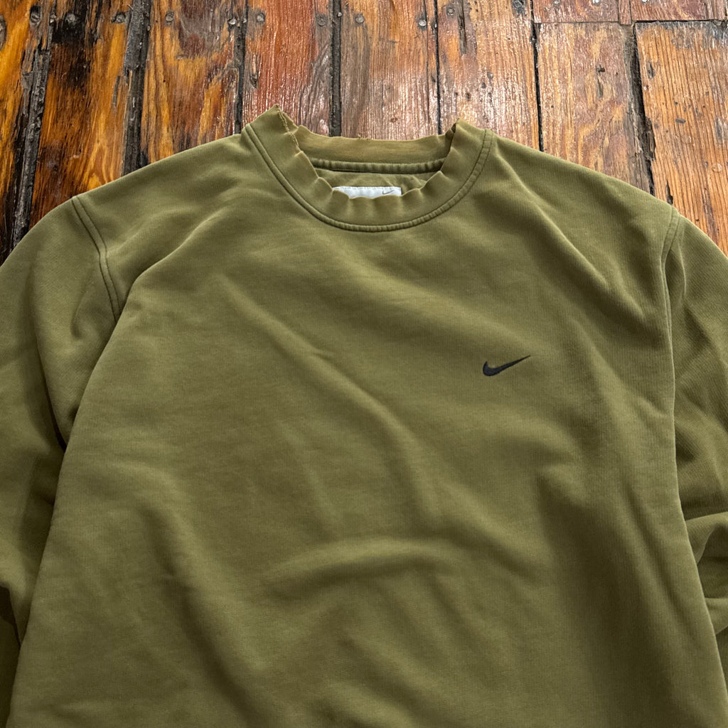 Vintage Nike Simple swoosh CrewNeck Sz M