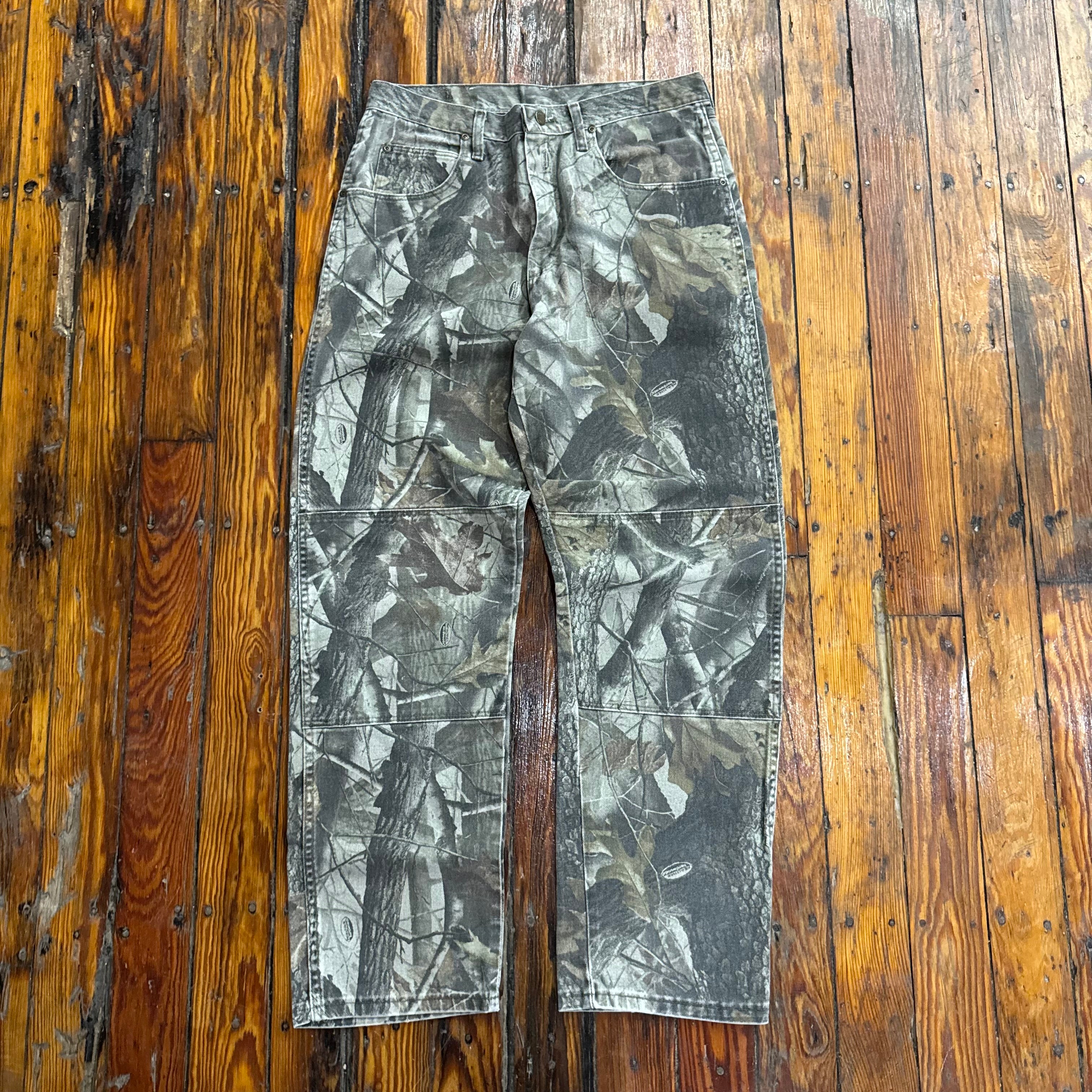 Vintage Wrangler Camo Denim Jeans Sz 34x34