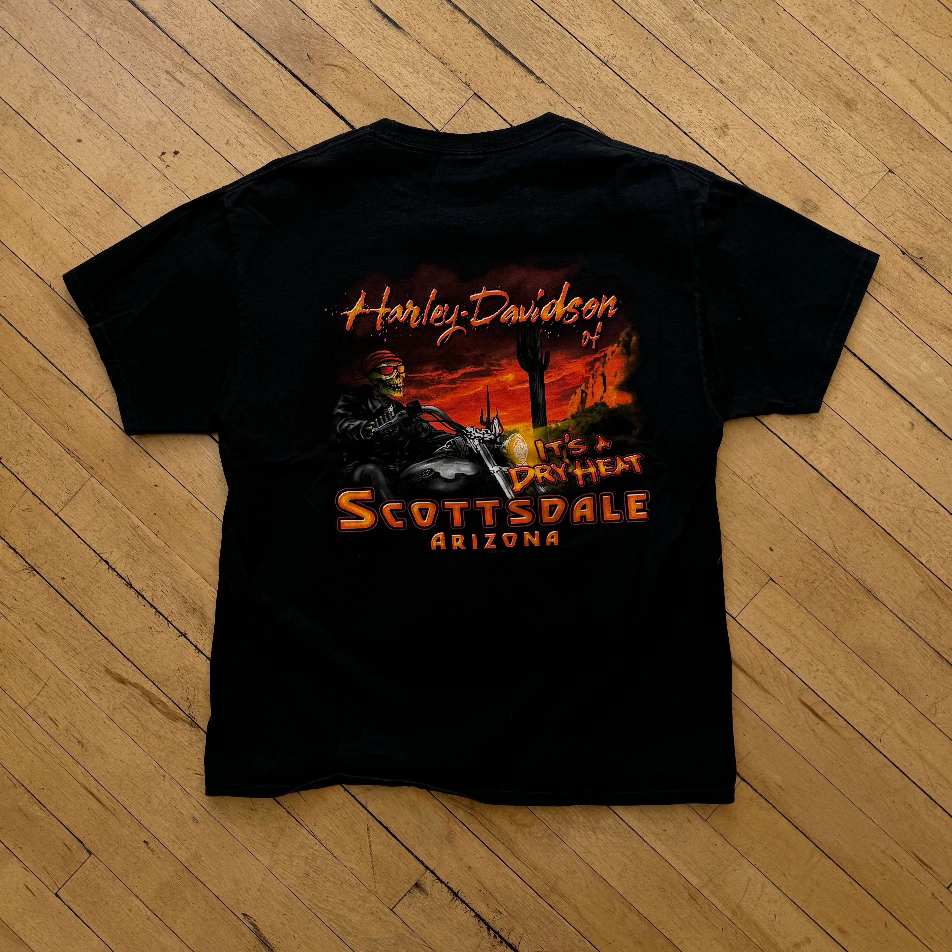 Harley Davidson Fat is where it’s at Arizona T-shirt Sz M