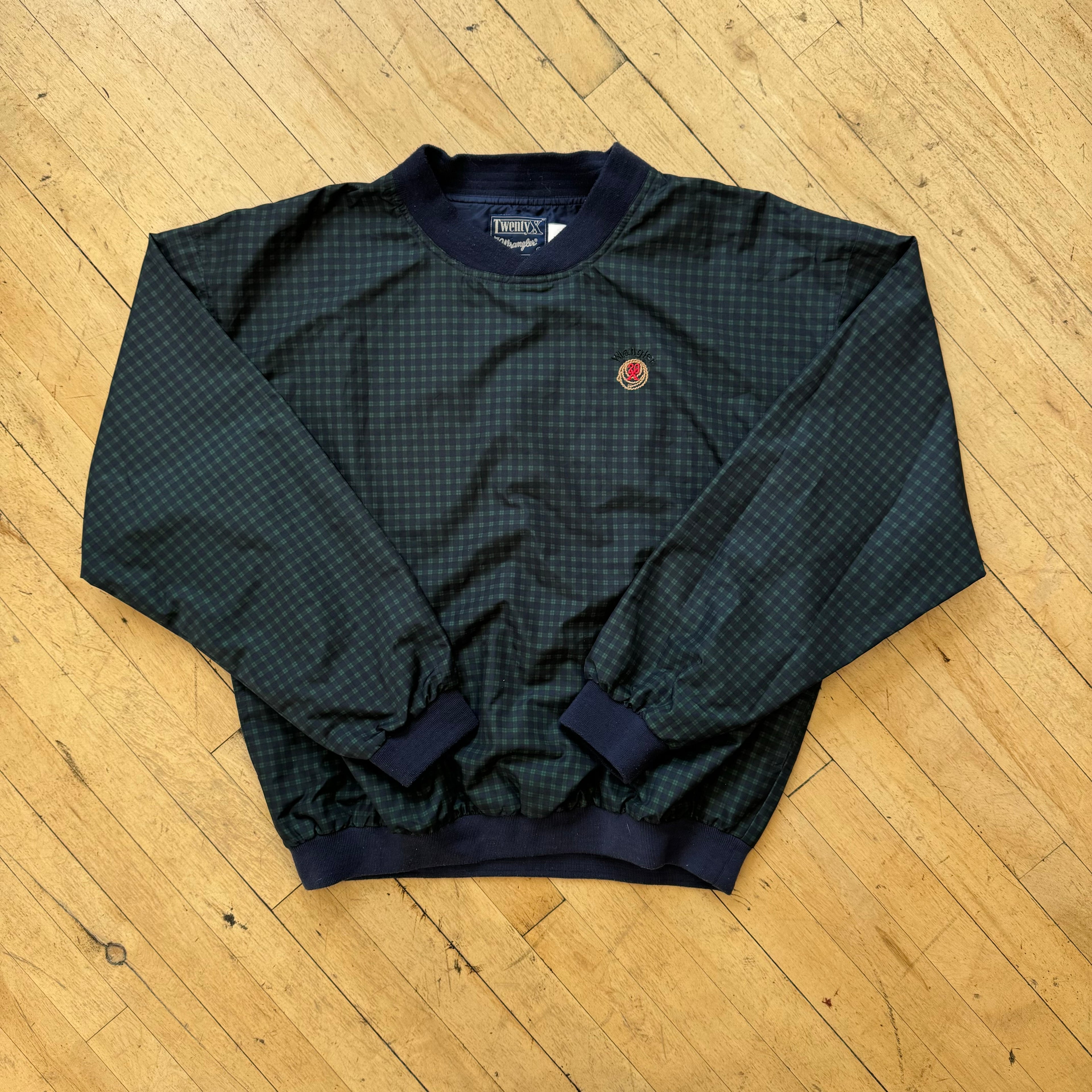 Vintage Wrangler Pull-Over Golf Jacket Sz XL