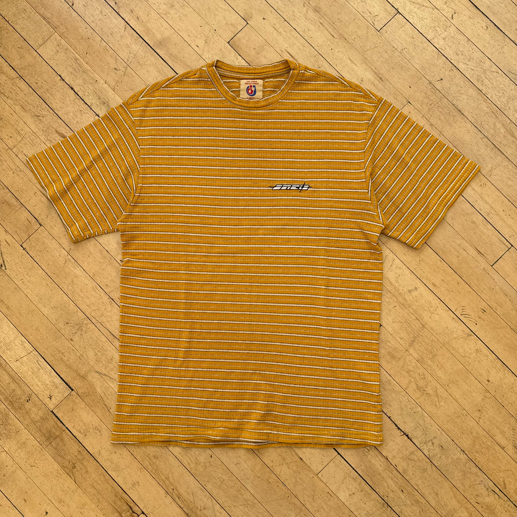 Vintage Jnco embroidered Striped T-shirt Sz L