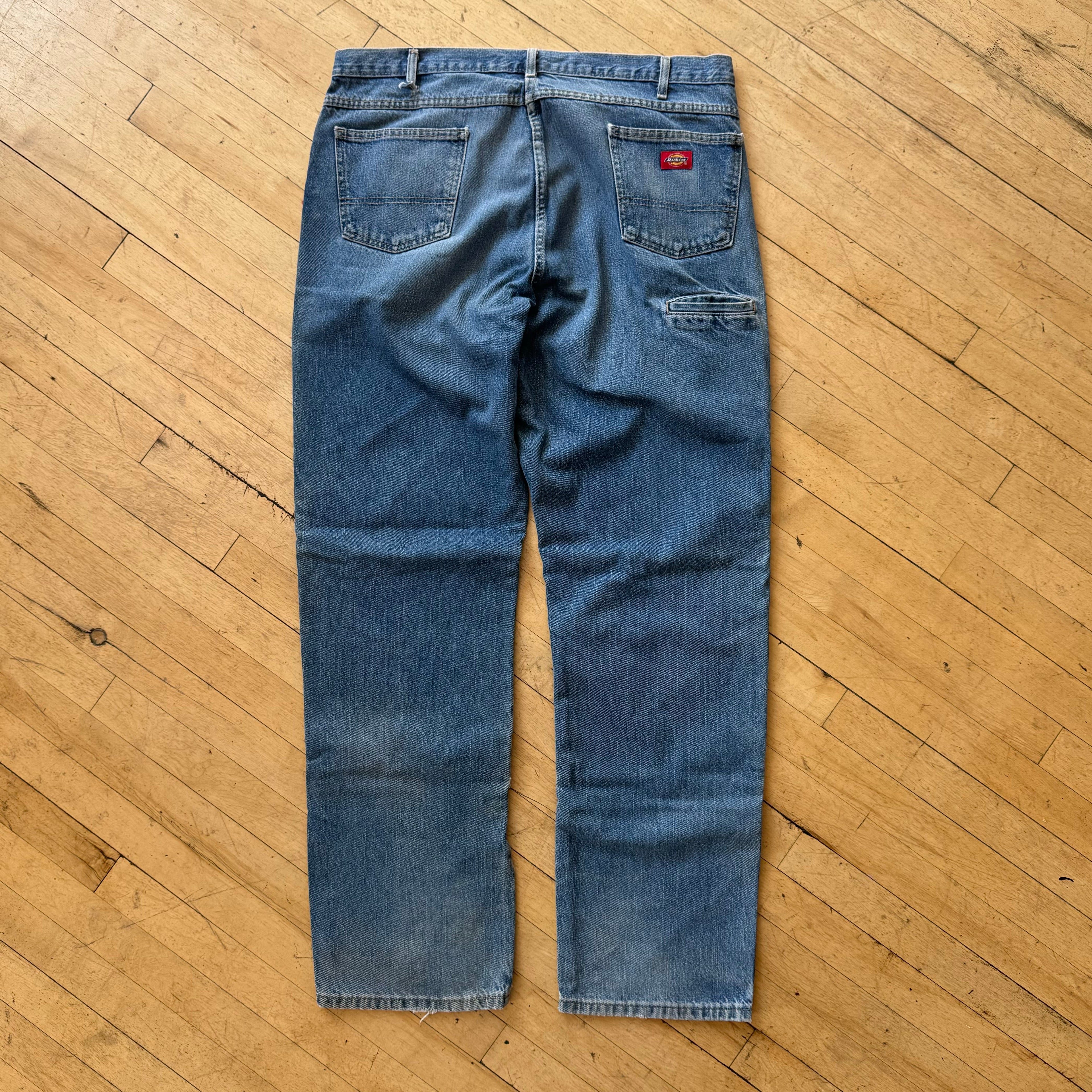 Vintage Dickies Double Knee Denim Jeans Sz 40x36
