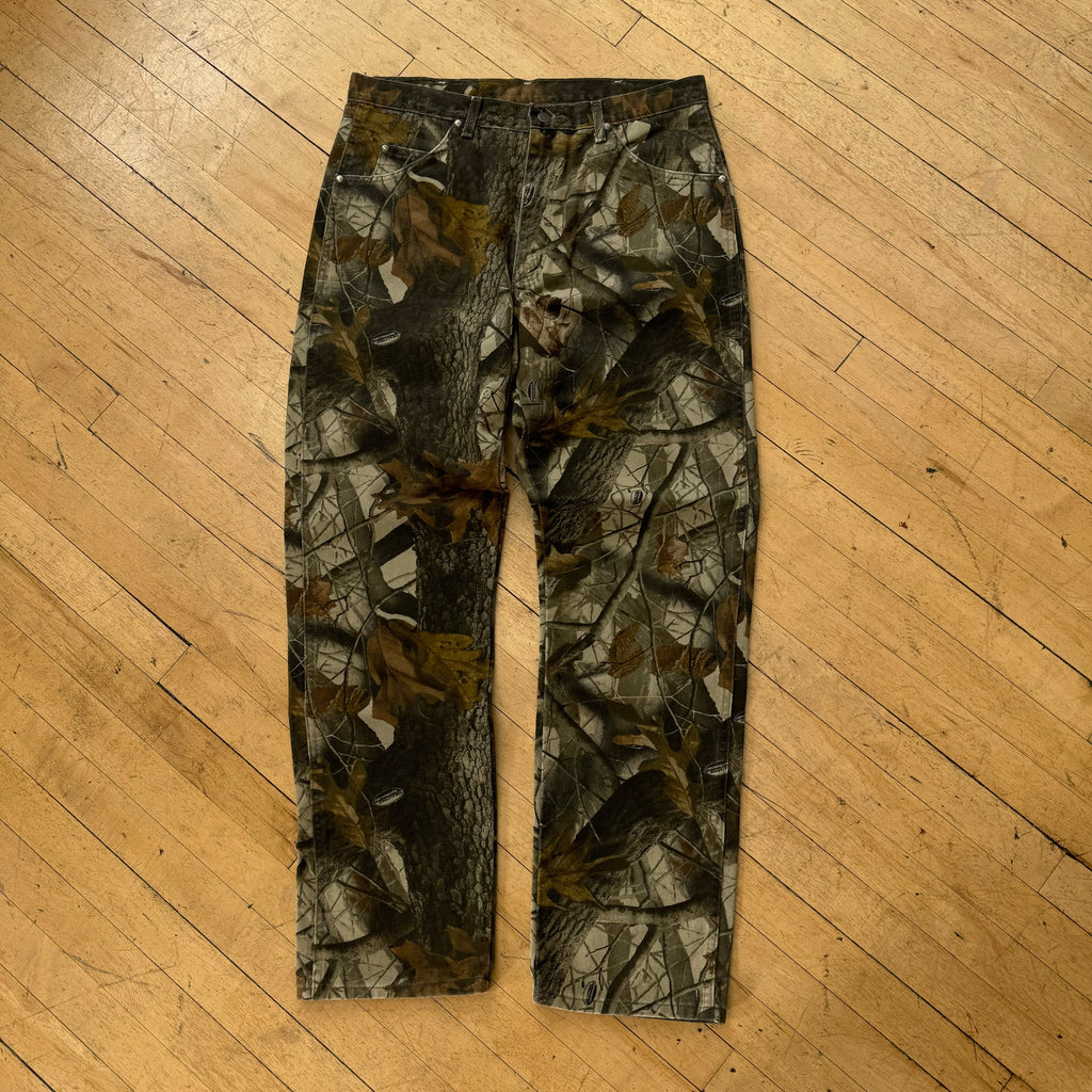 Vintage Wrangler Camo Denim Jeans Sz 36x34