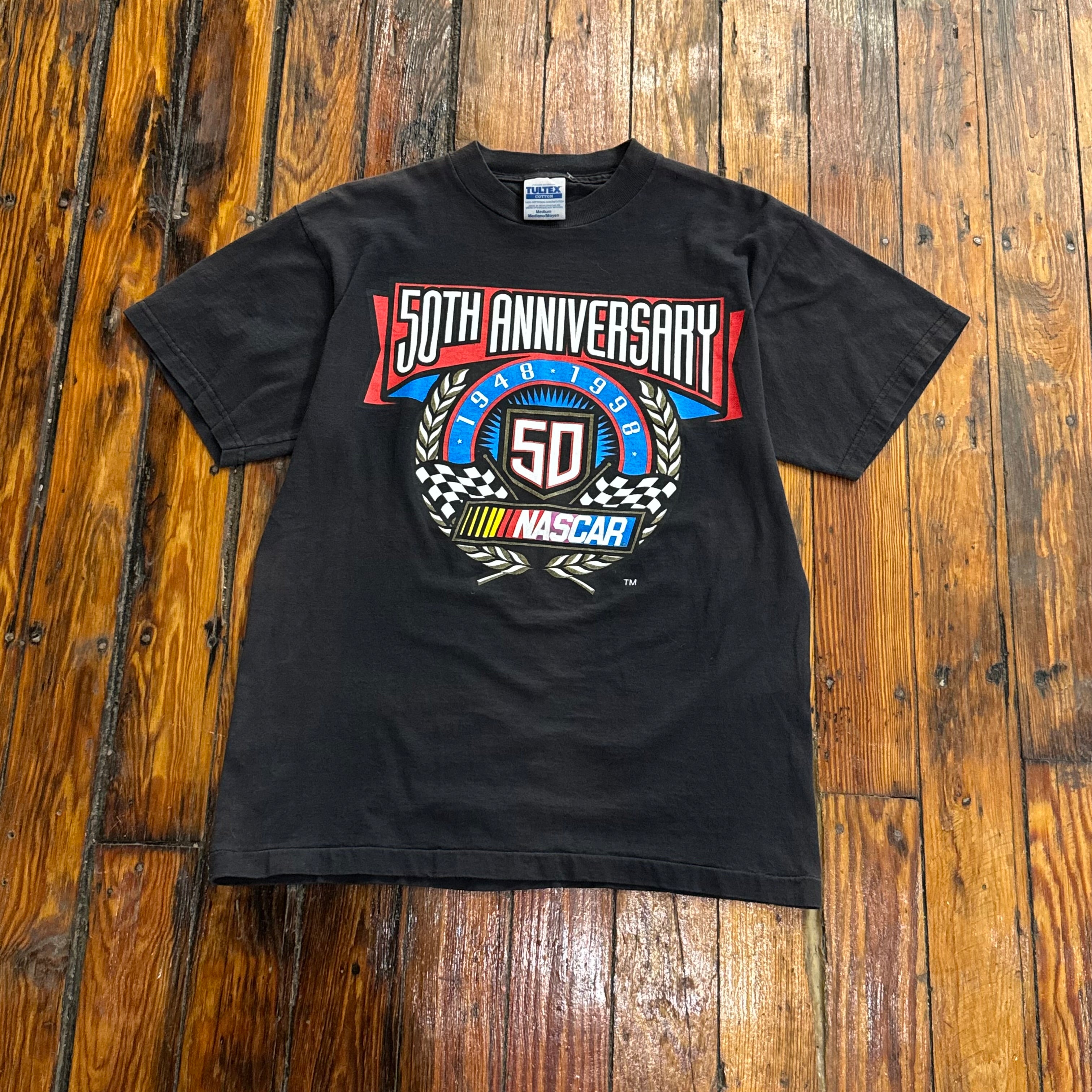 Vintage 50th Anniversary Nascar T-shirt Sz M