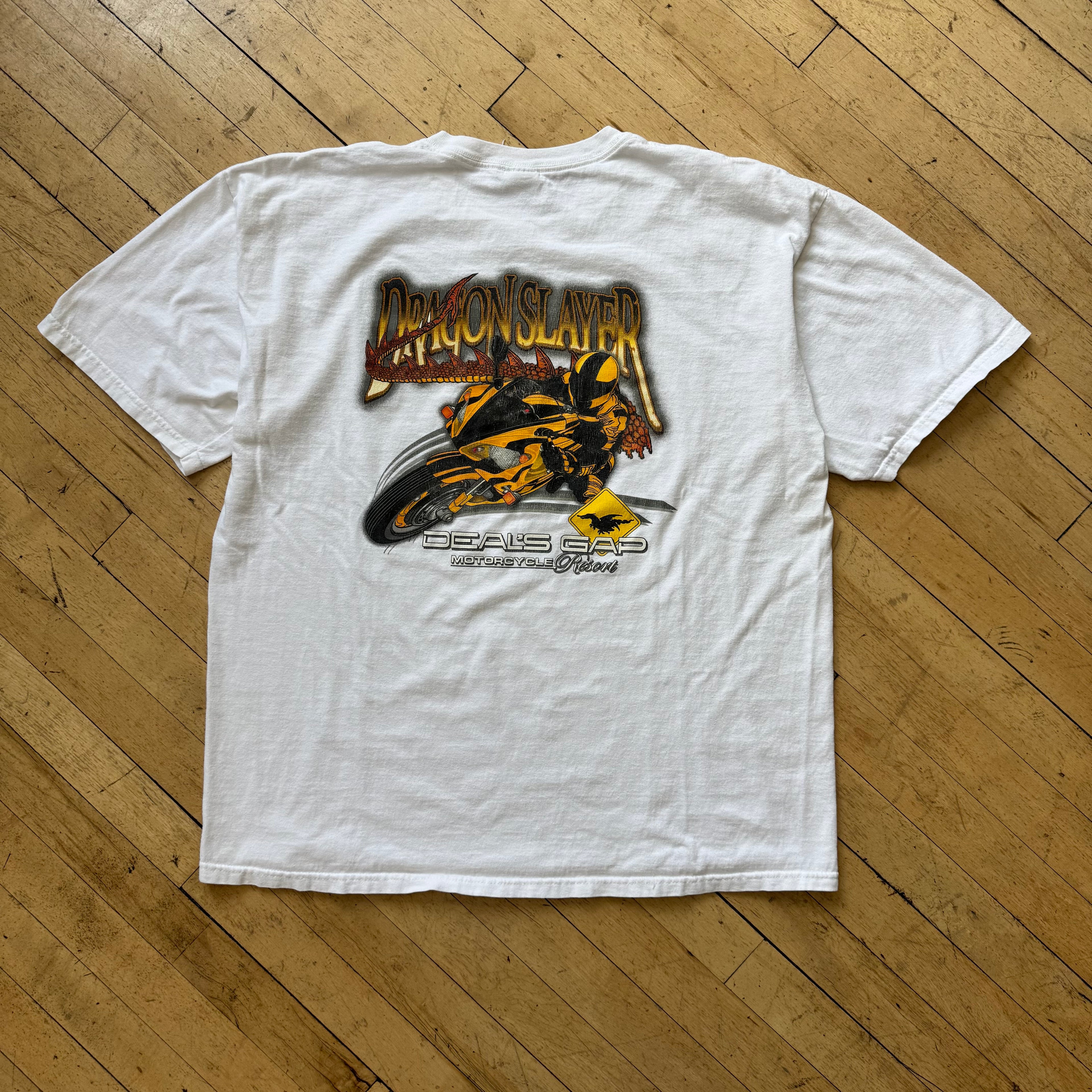 Vintage Deals Gap Motorcycle Resort T-shirt Sz XL