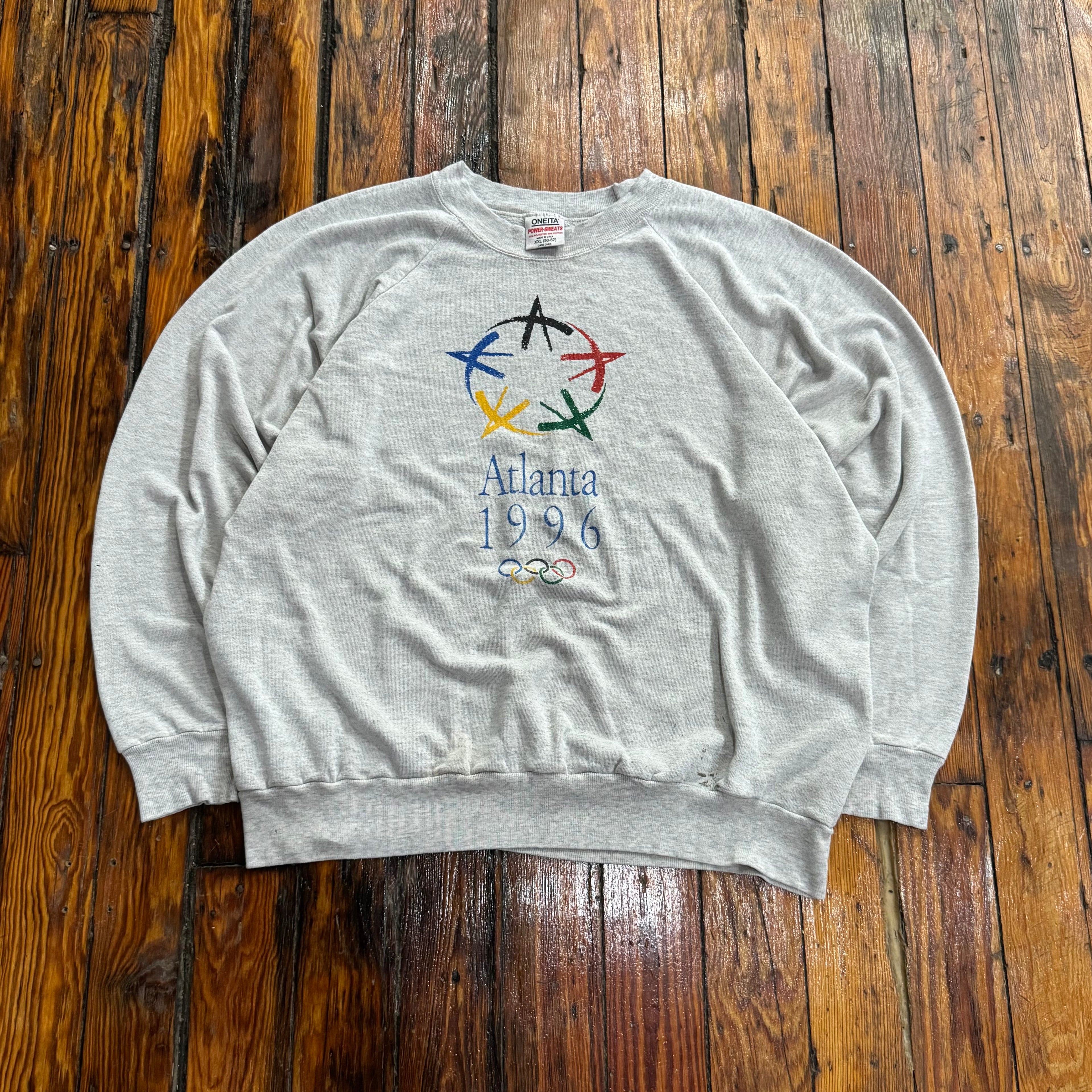 Vintage Atlanta Olympics CrewNeck Sz XXL