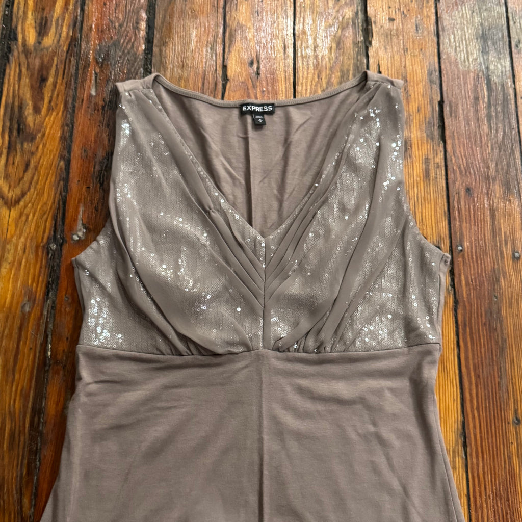 Y2K Express Long Top Sz S