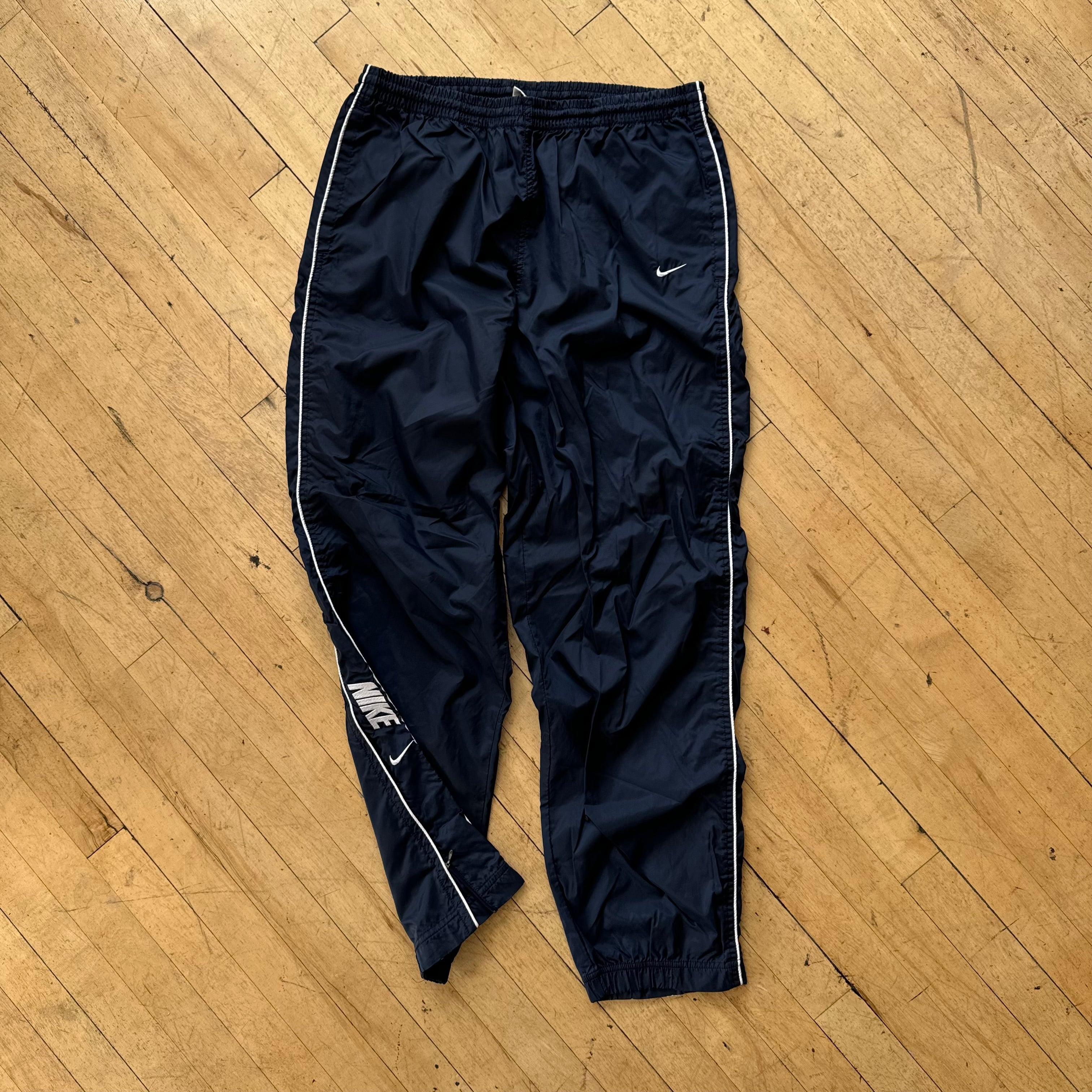 Vintage Navy Nike Trackpants Sz L