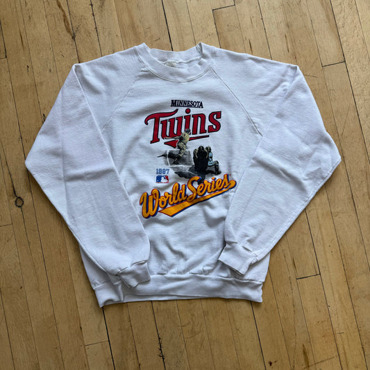 Vintage 87 Twins world series CrewNeck Sz M