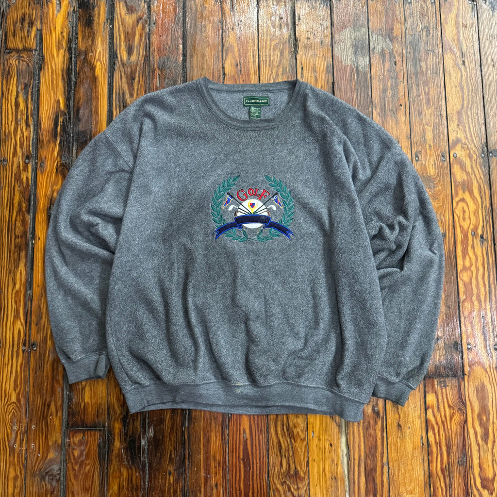 Vintage Embroidered Golf Crewneck Sz XL