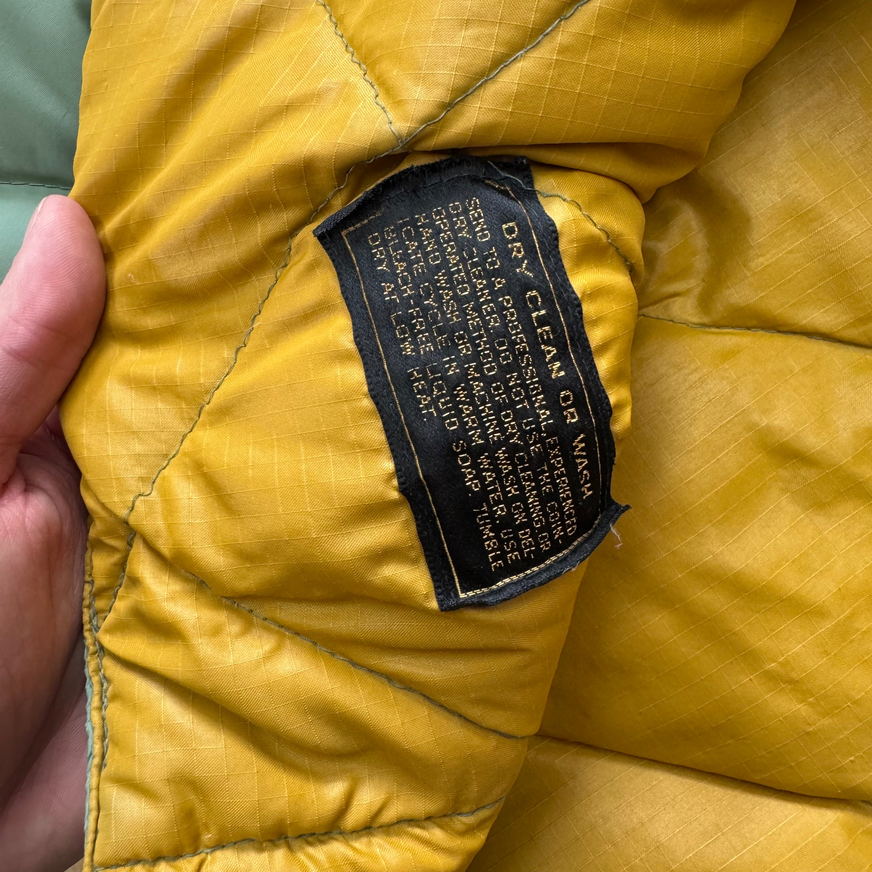 Vintage Eddie Bauer Goose Down 70s Puffer Jacket Sz L