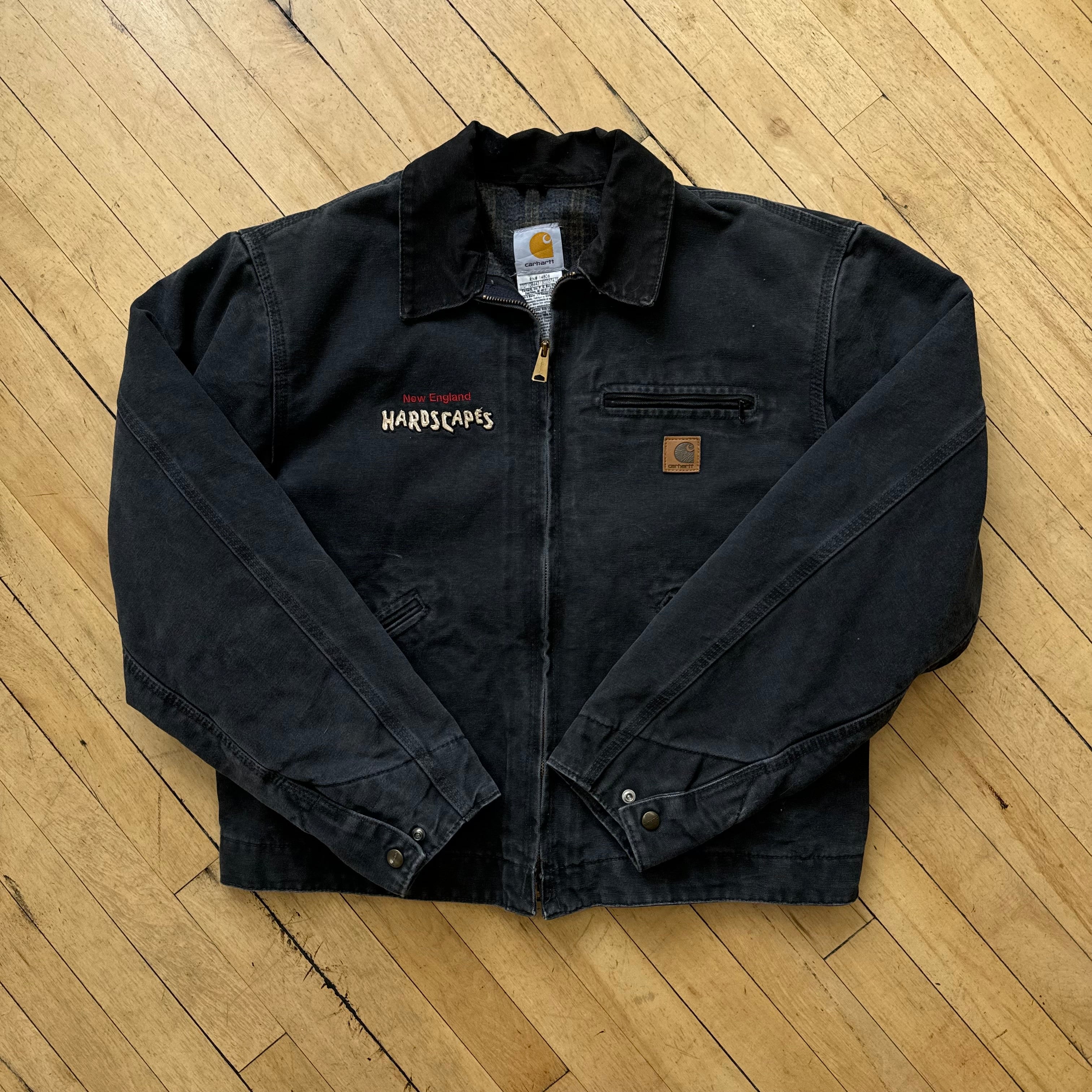 Vintage Faded Carhartt Detroit Jacket Sz L