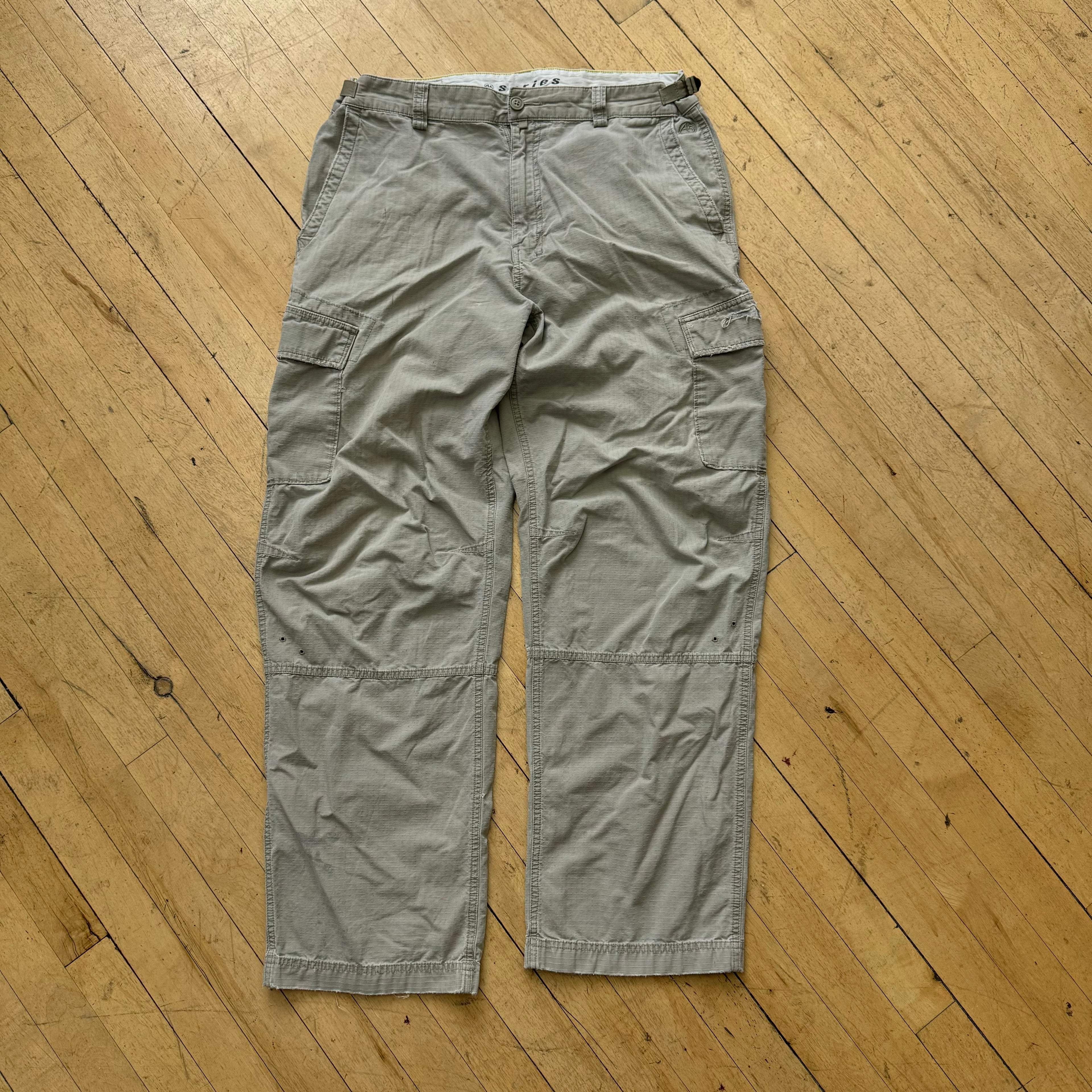 Vintage North Face Cargo Khaki Pants Sz 36