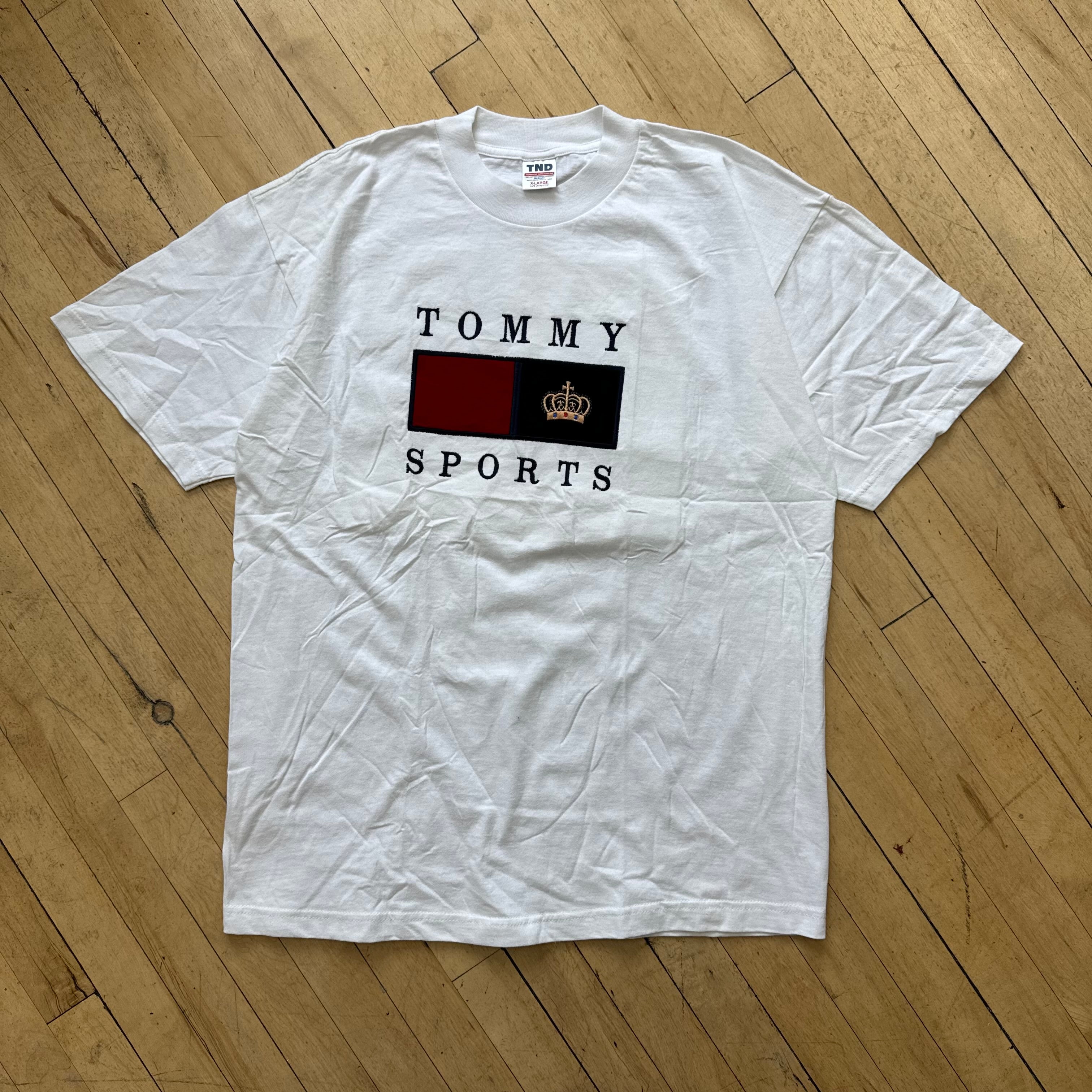 Vintage Tommy sports Bootleg T-shirt Sz XL