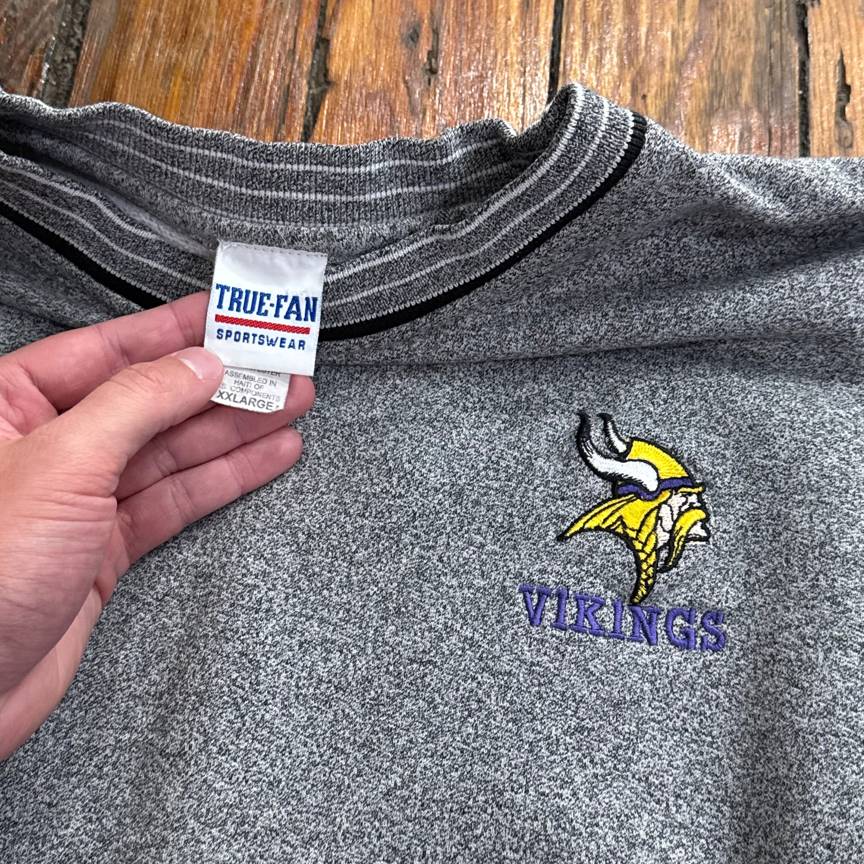 Vintage Minnesota Vikings CrewNeck Sz XL