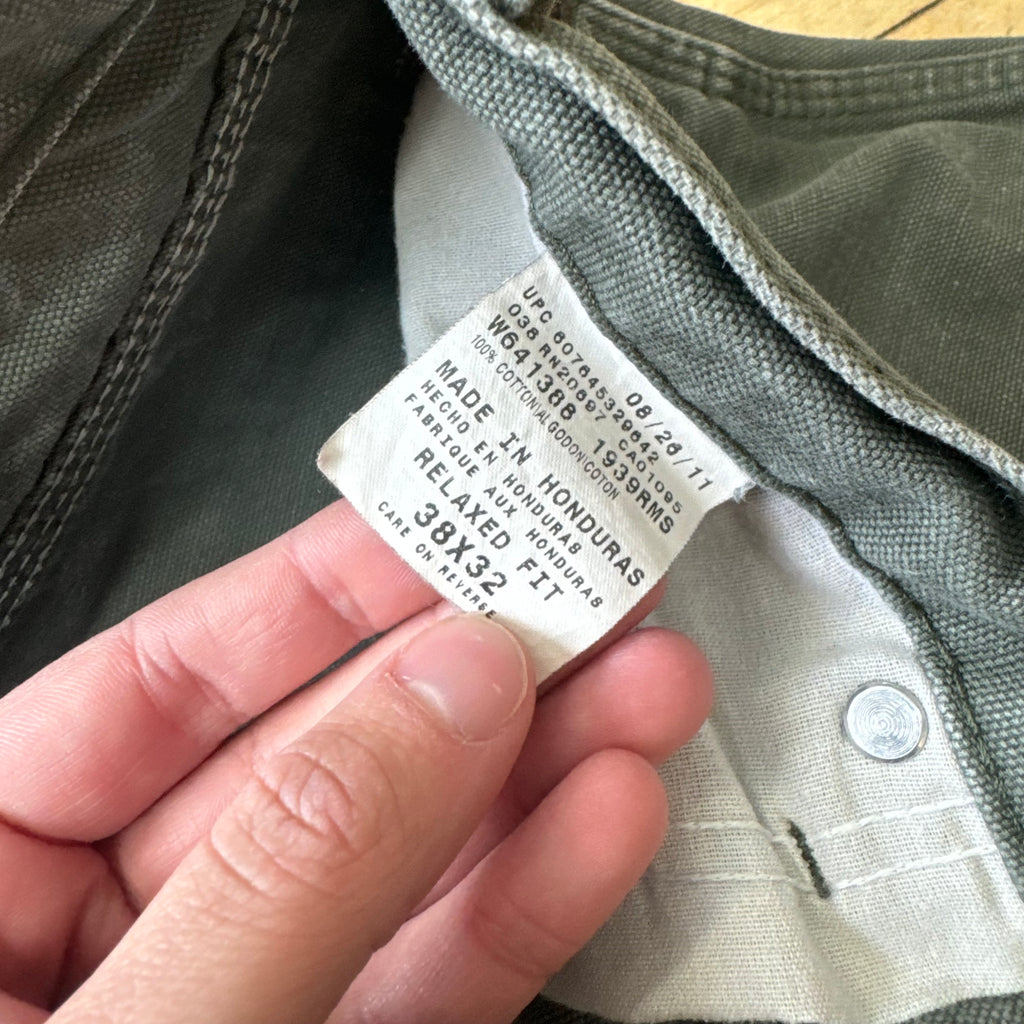 Vintage Olive Dickies Denim Jeans Sz 38x32