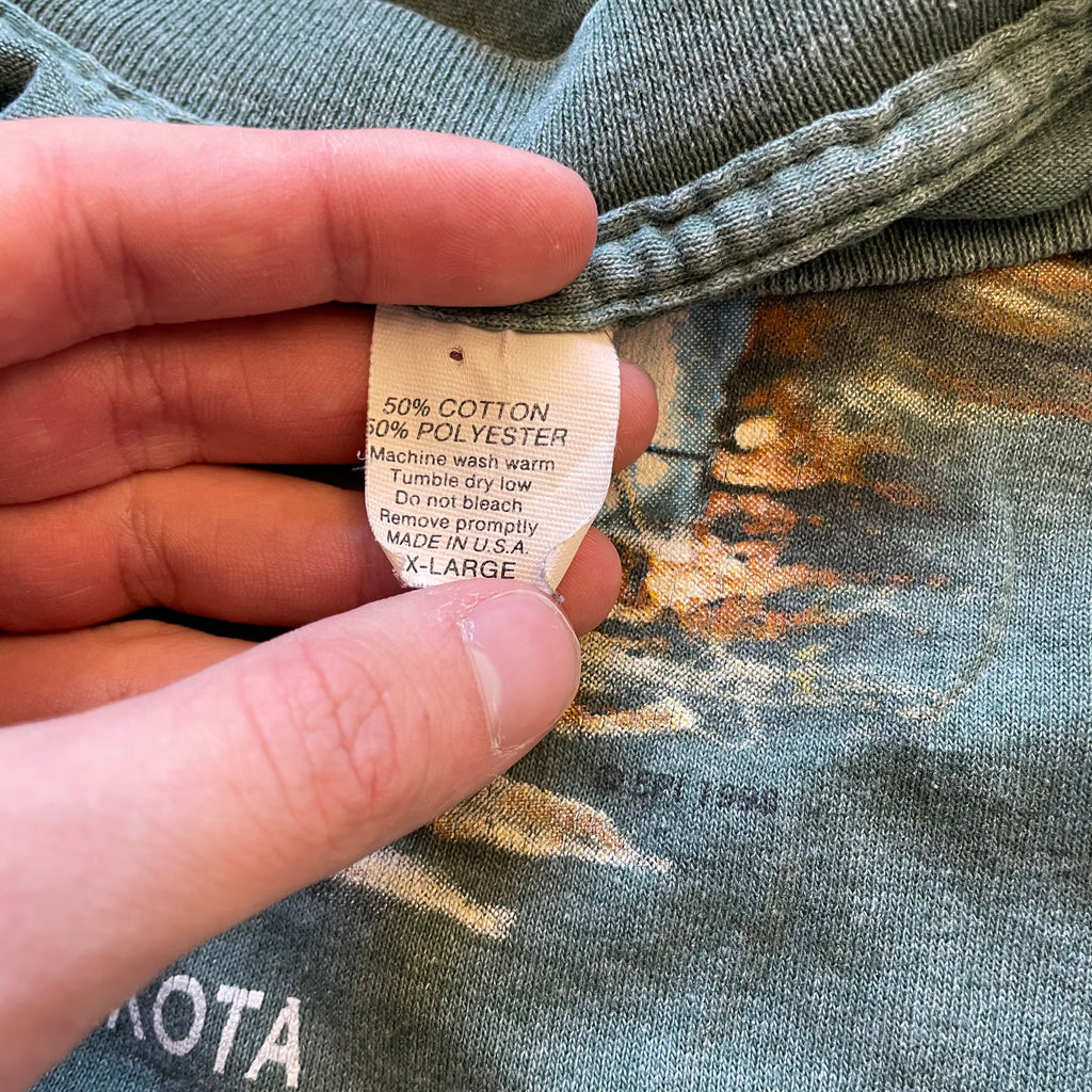 1998 South Dakota Wolf T-shirt Sz XXL