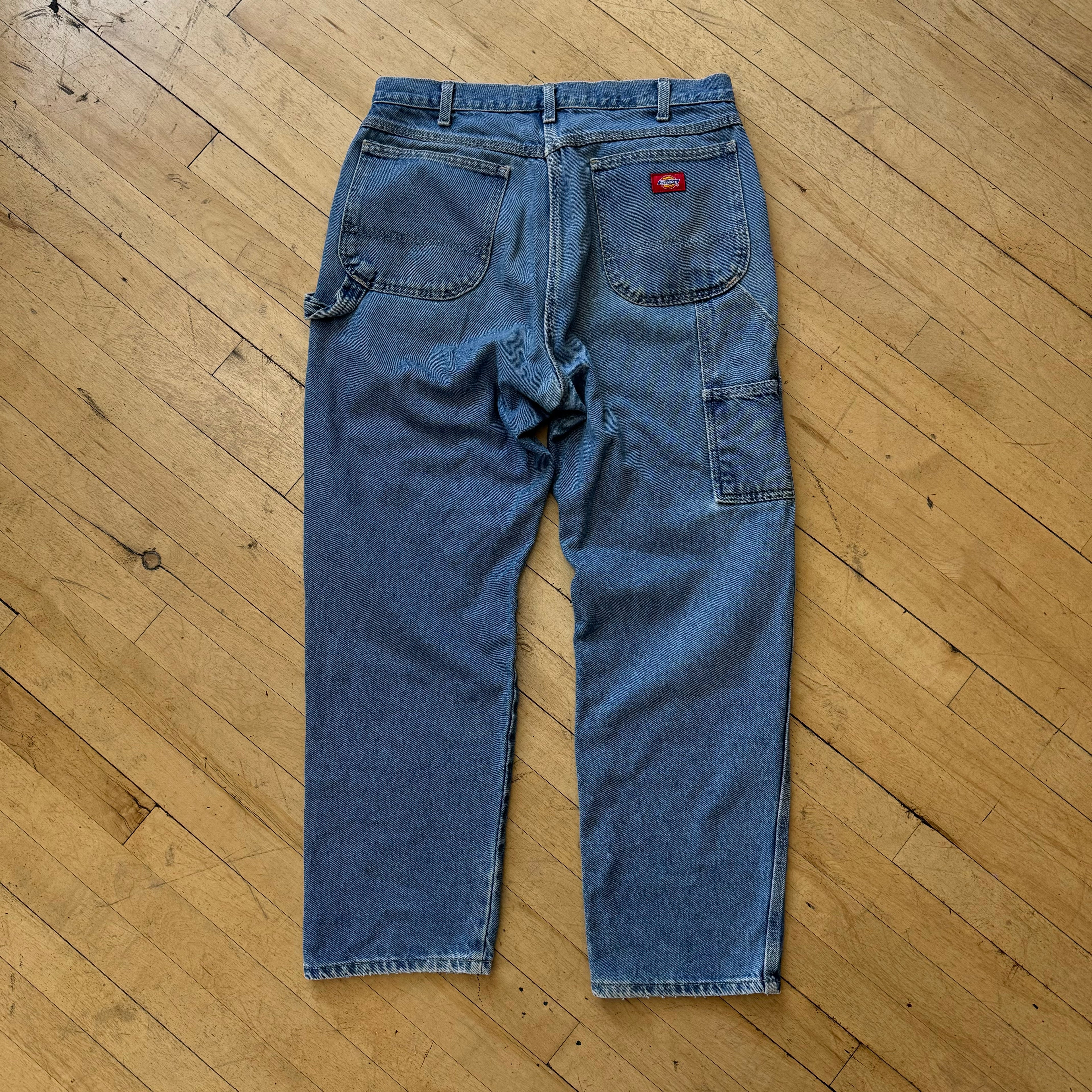 Vintage Dickies Denim Carpenter Jeans Sz 36x30
