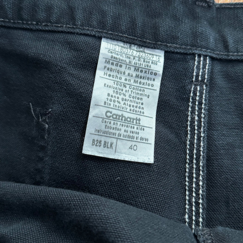 Vintage BLK Carhartt Denim Jean Shorts Sz 40