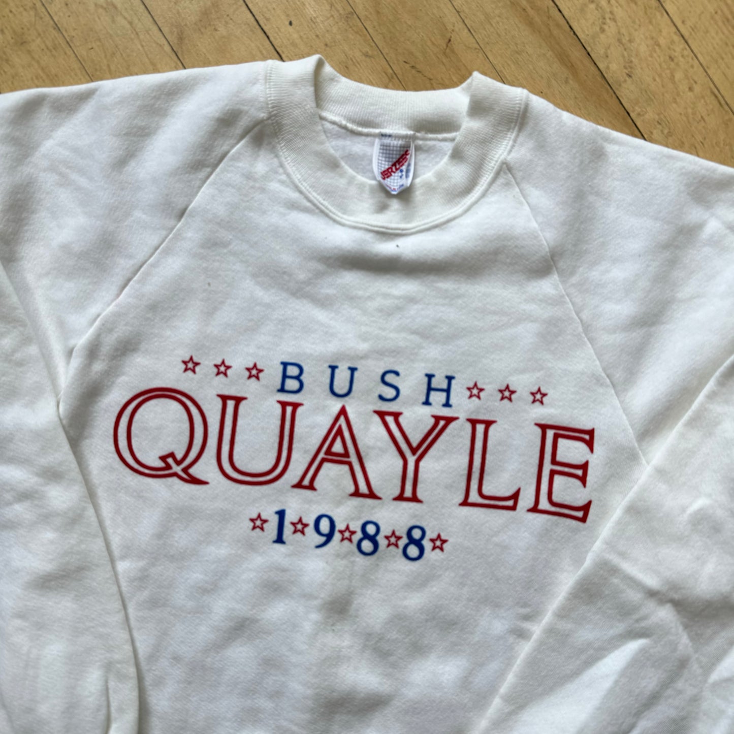 Vintage Bush Quayle 1989 CrewNeck Sz S (Brand New)