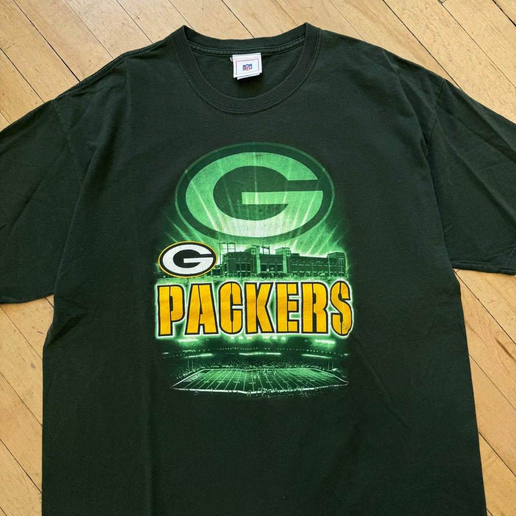 Vintage Green Bay Packers T-shirt Sz XL