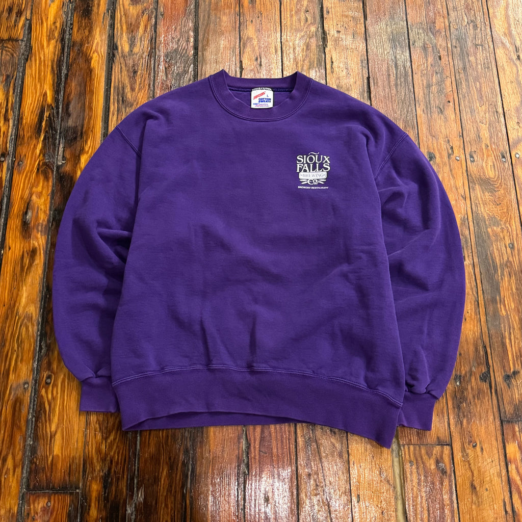 Vintage Sioux Falls Brewing CrewNeck Sz L