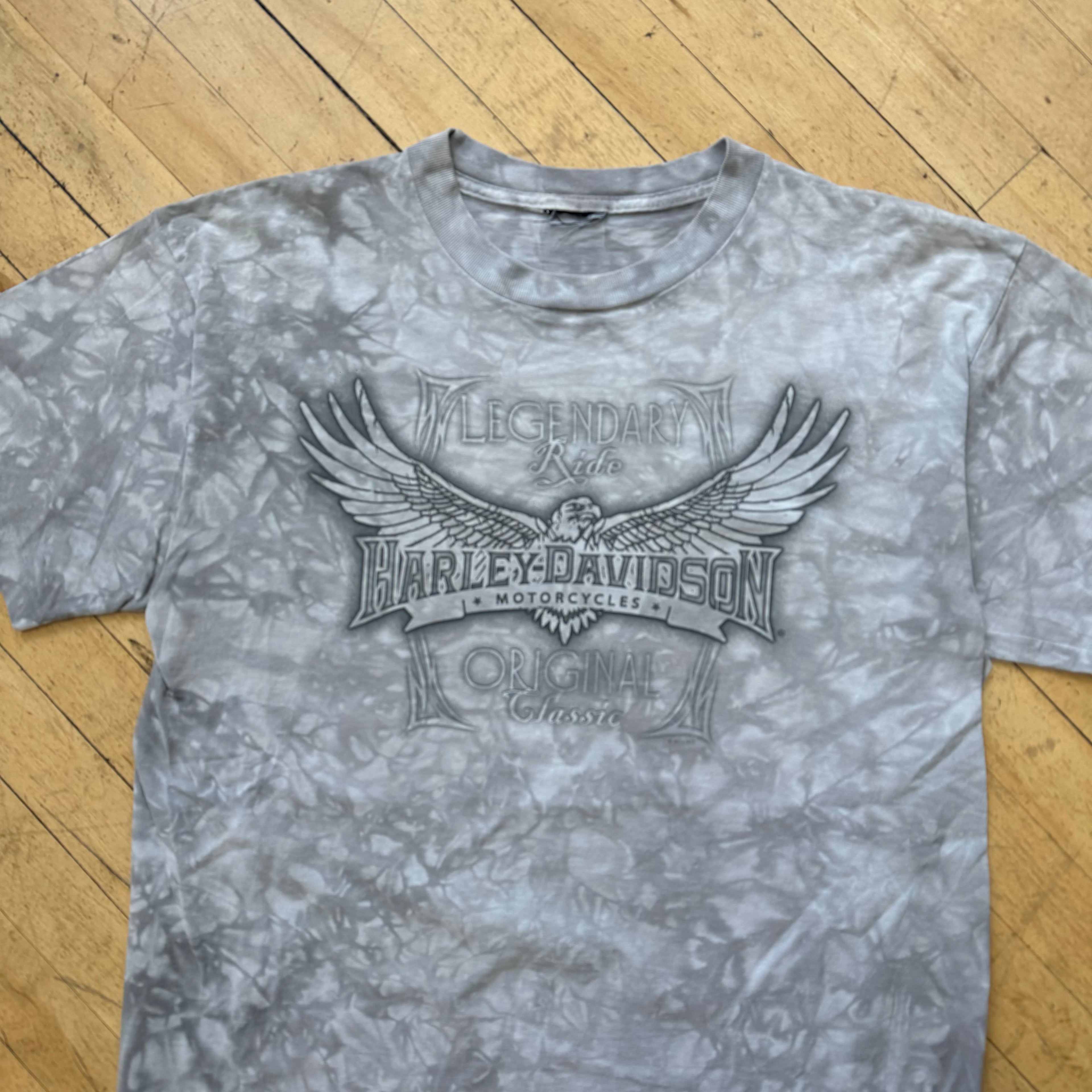Harley Davidson Washed Springfield MO T-shirt Sz L