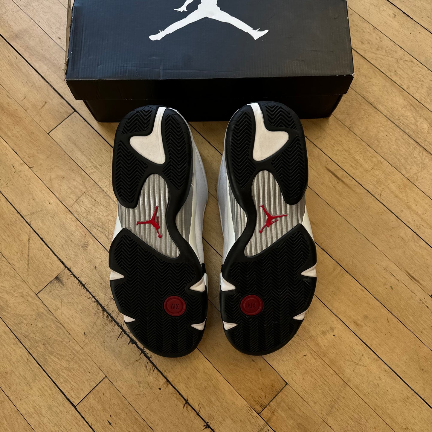 Jordan 14 Black Toe Sz 14 (2014, DS)