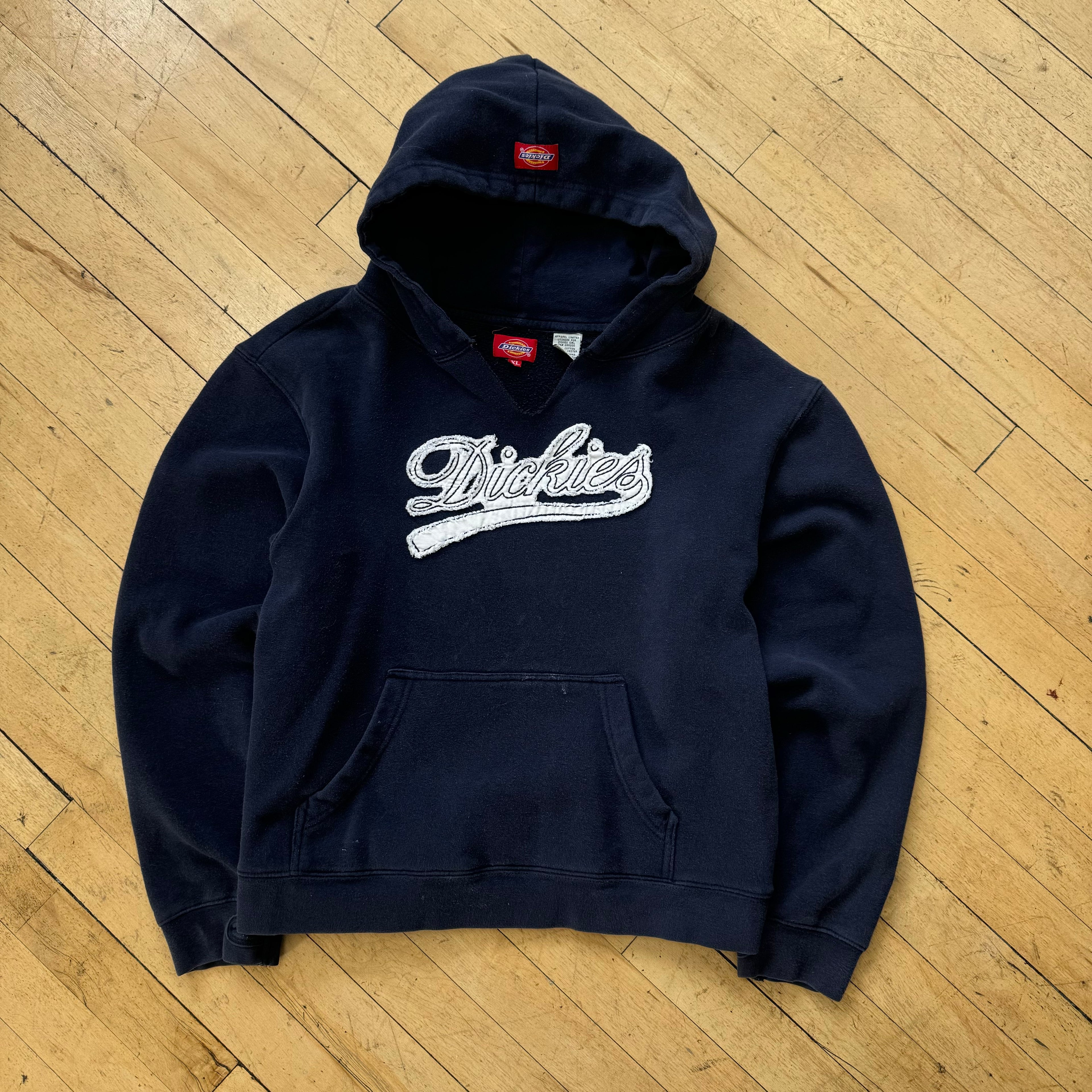 Vintage Dickies SpellOut Hoodie Sz S
